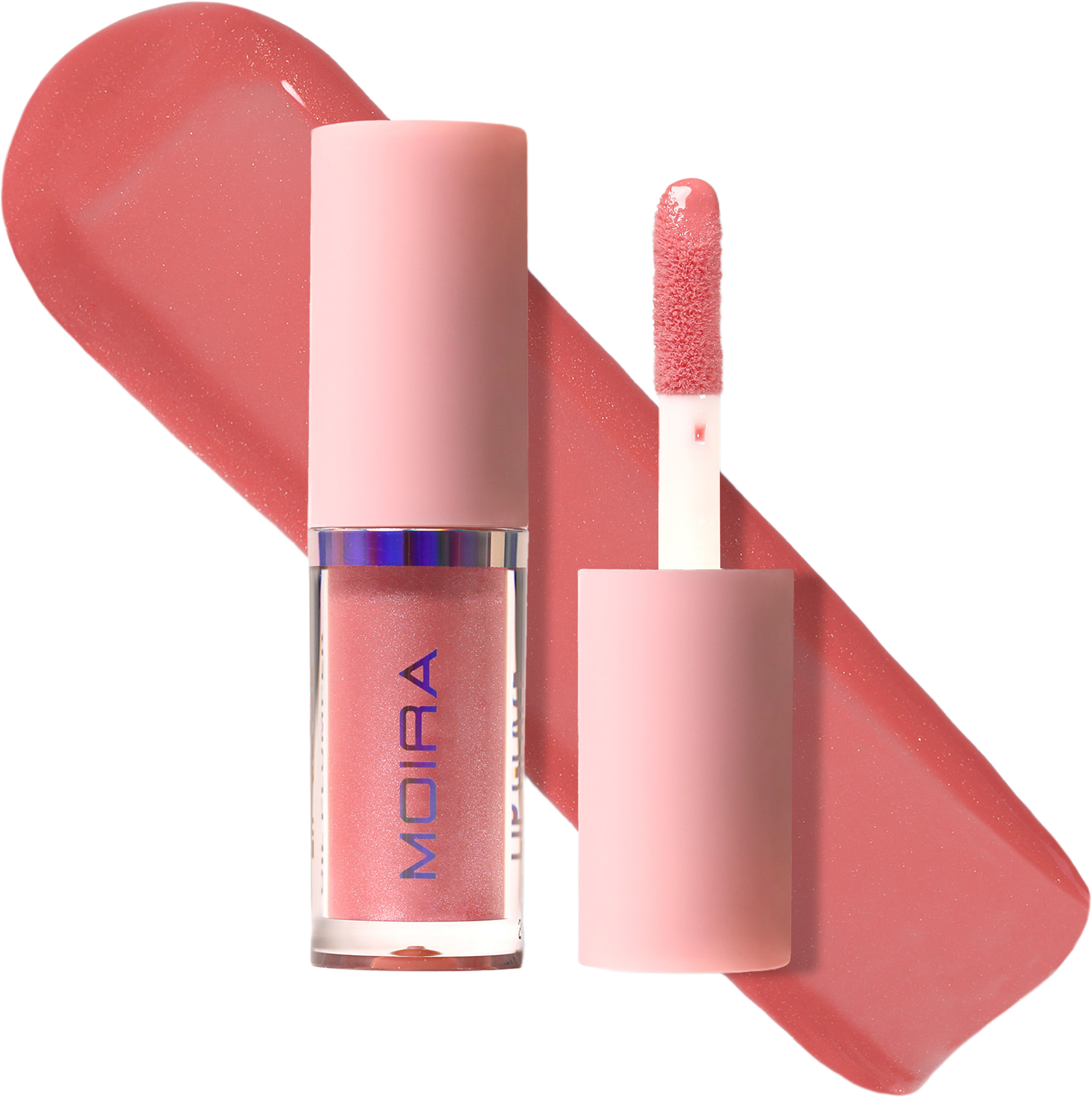 Lip Glaze Oil Plumper, från MOIRA, i färgen Copycat. Klicka för att öppna bilden i stort format