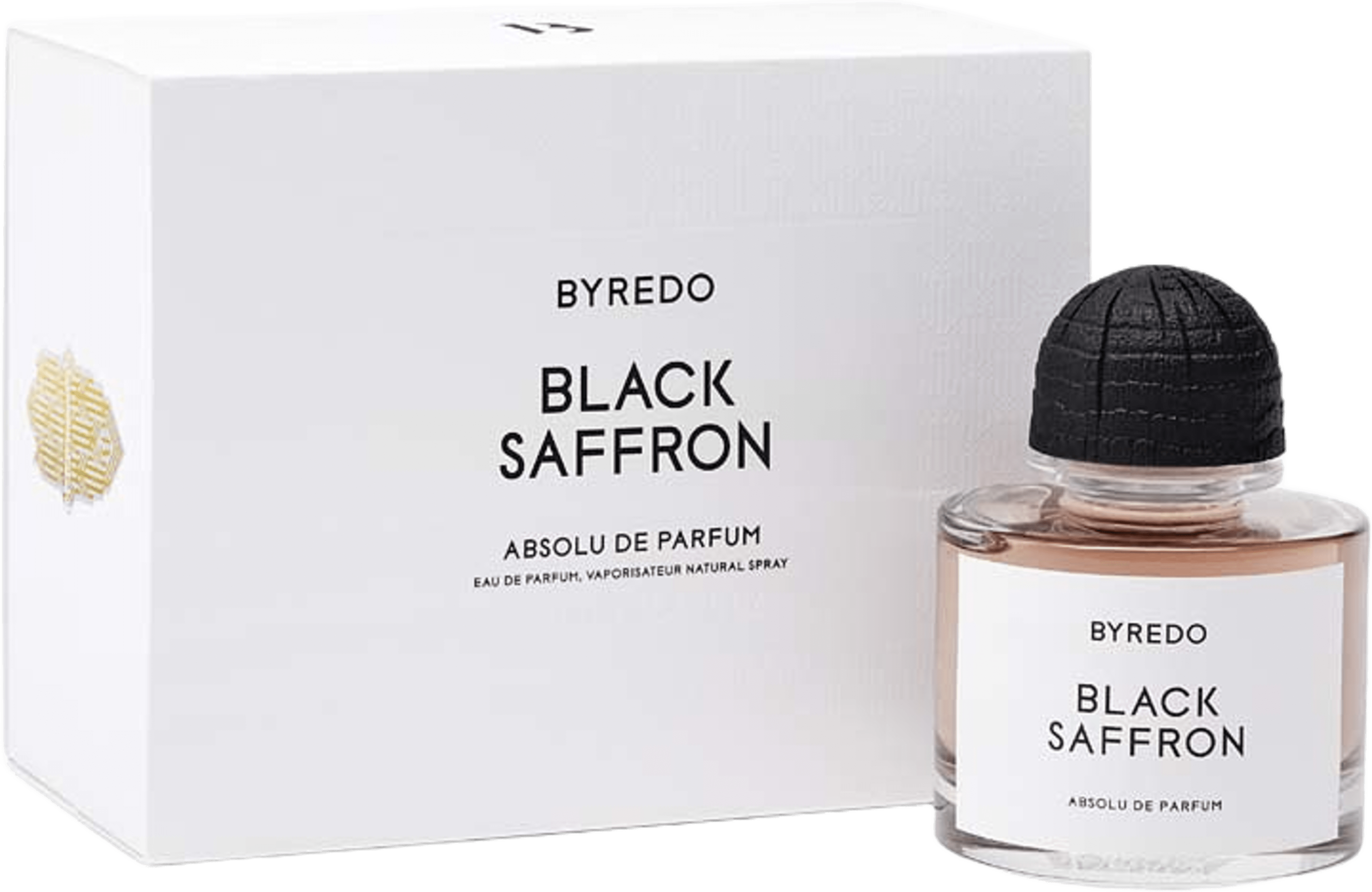 Black Saffron Absolu, från BYREDO. Klicka för att öppna bilden i stort format