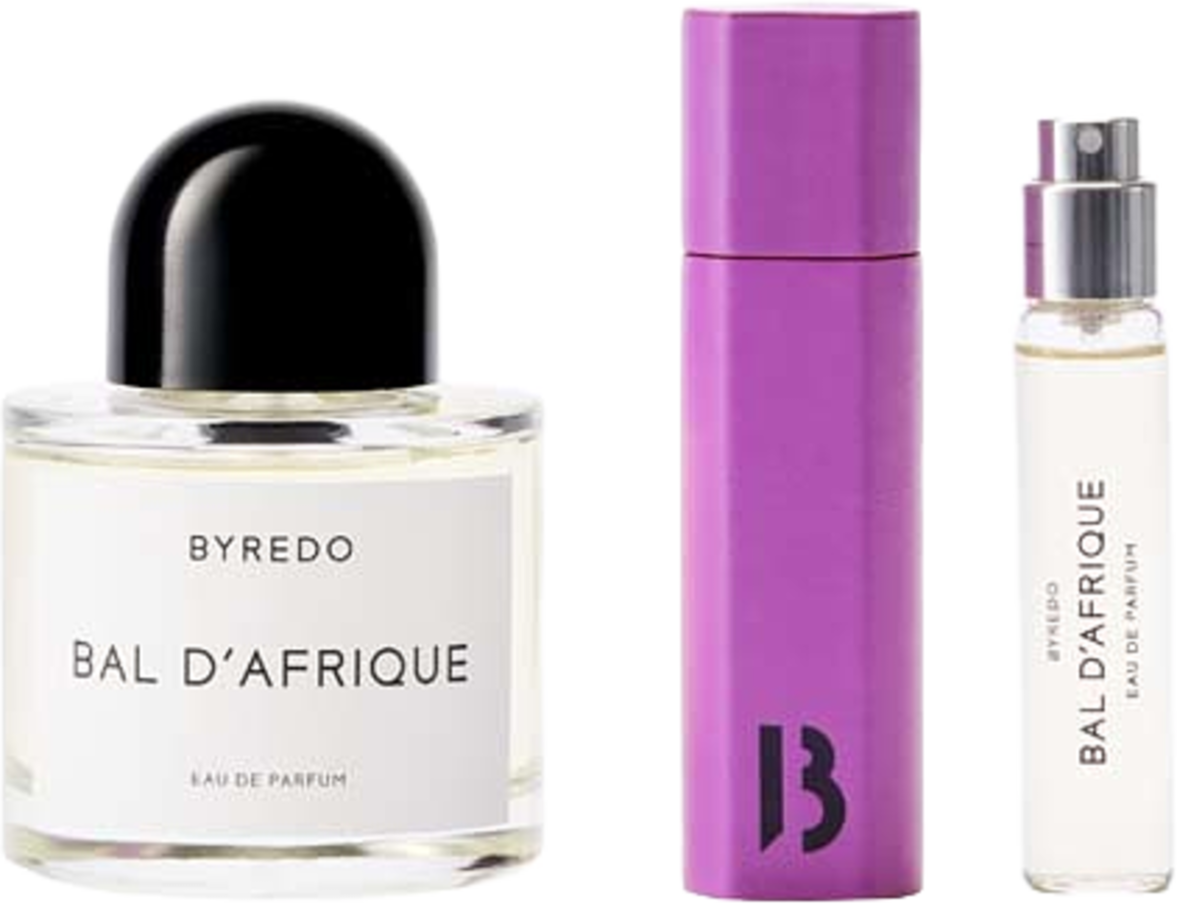 Bal D'Afrique Perfume Set, från BYREDO. Klicka för att öppna bilden i stort format