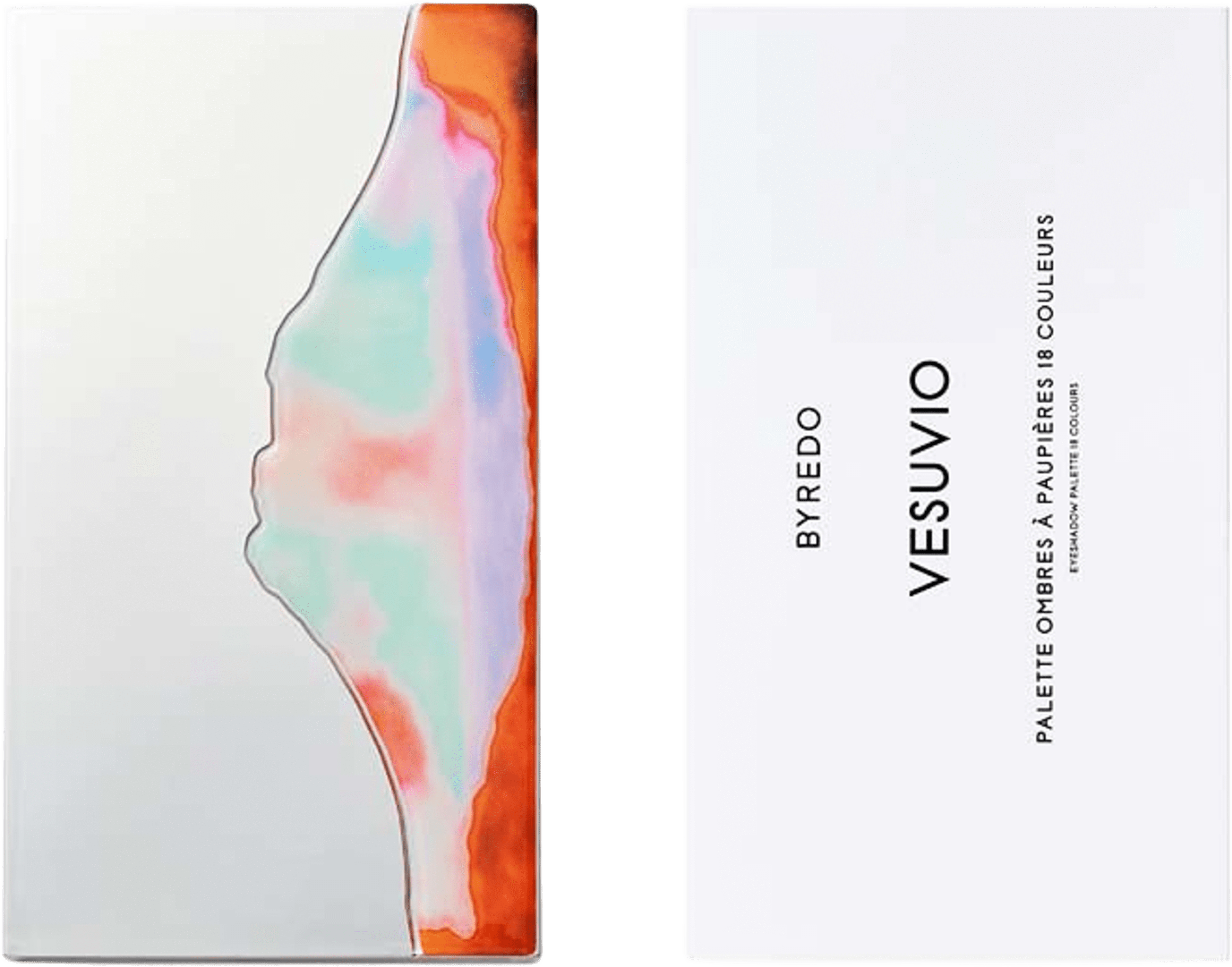 Eyeshadow Palette 18 Colours Vesuvio, från BYREDO. Klicka för att öppna bilden i stort format