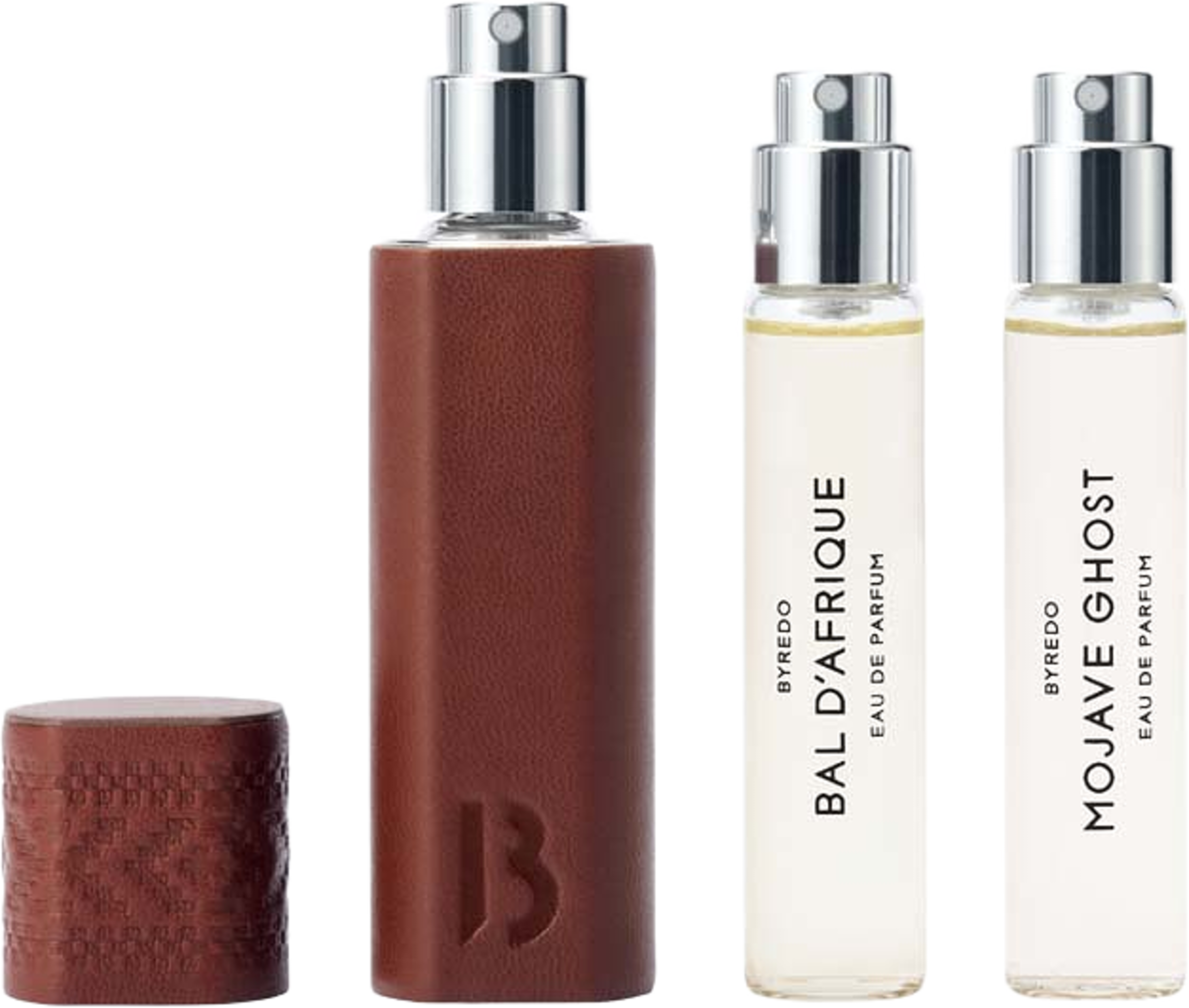 Bal d'Afrique, Gypsy Water, Mojave Ghost 3x12 ml and travel leather ...