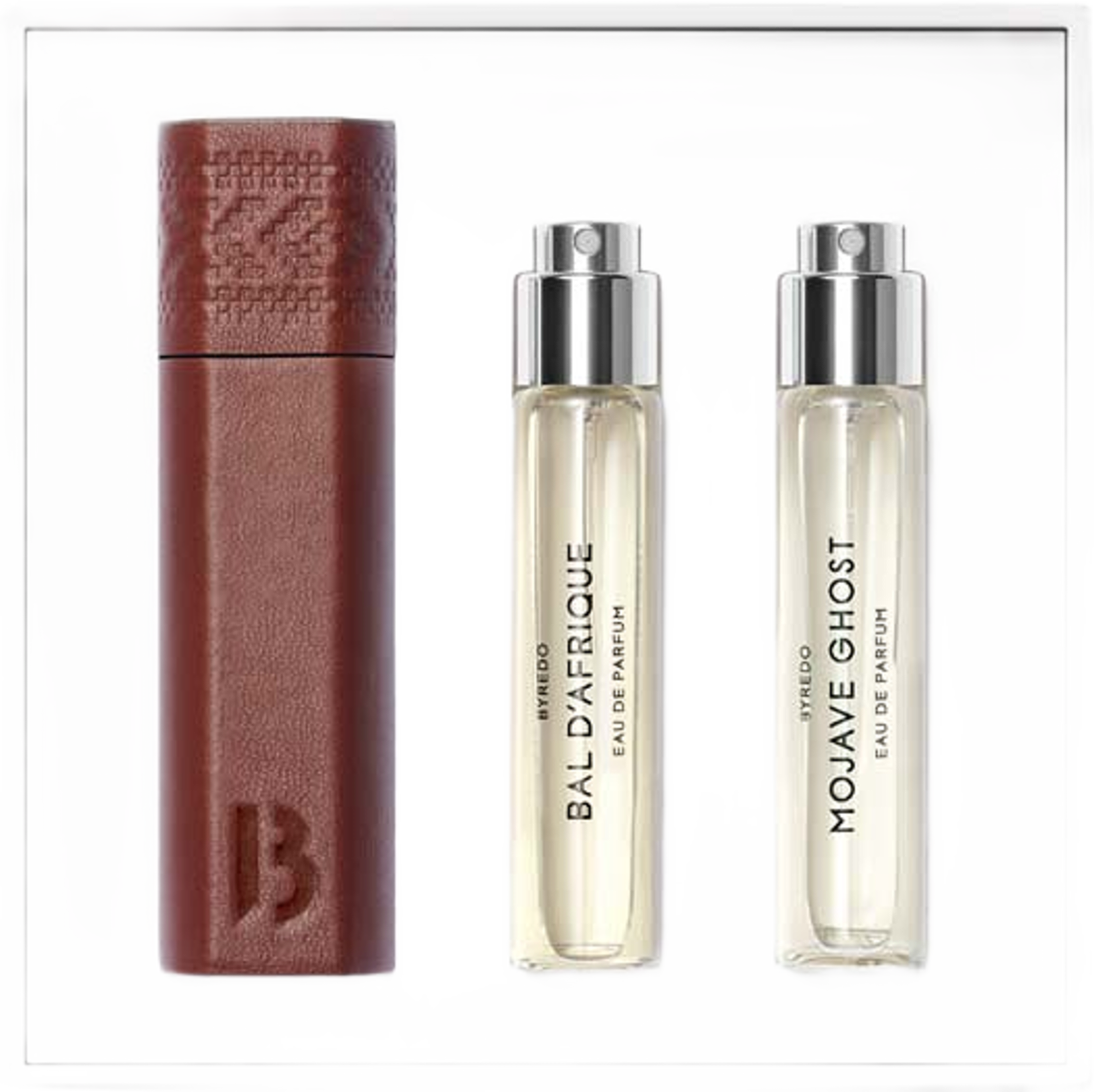 Bal d'Afrique, Gypsy Water, Mojave Ghost 3x12 ml and travel leather ...