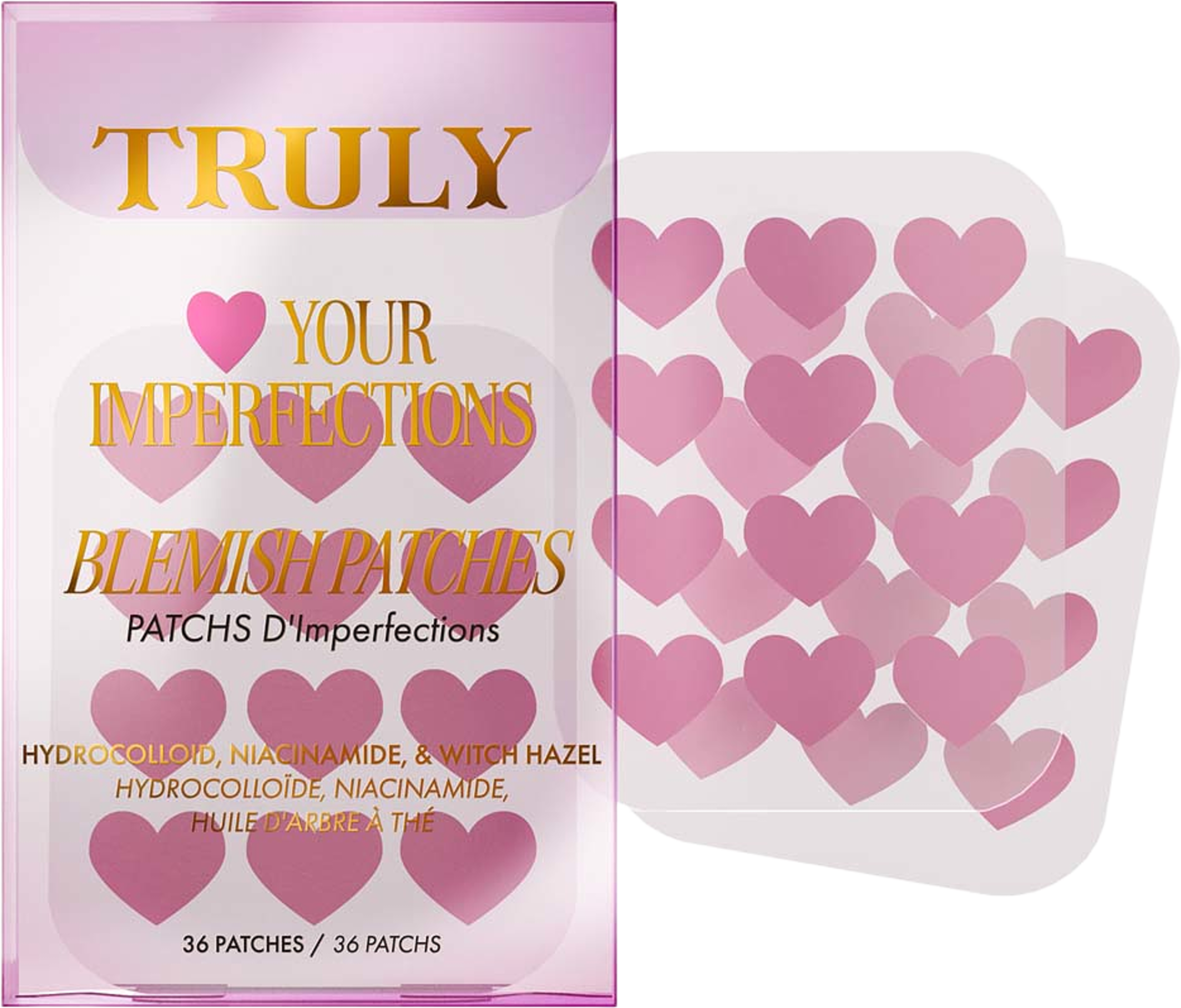 Heart Your Imprefections Blemish Patches, från Truly Beauty. Klicka för att öppna bilden i stort format