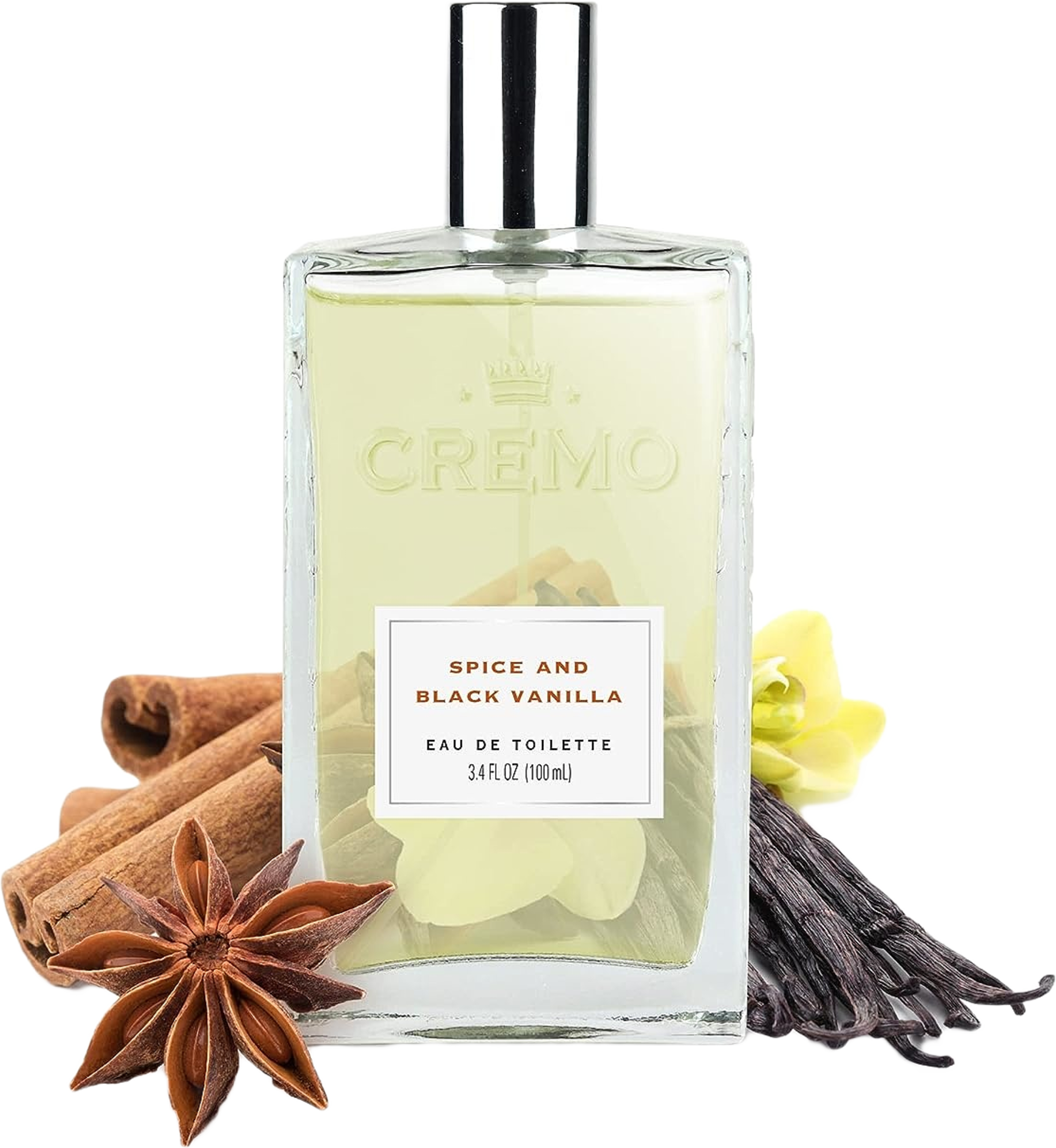 Spice & Black Vanilla Eau de Toilette, från Cremo. Klicka för att öppna bilden i stort format