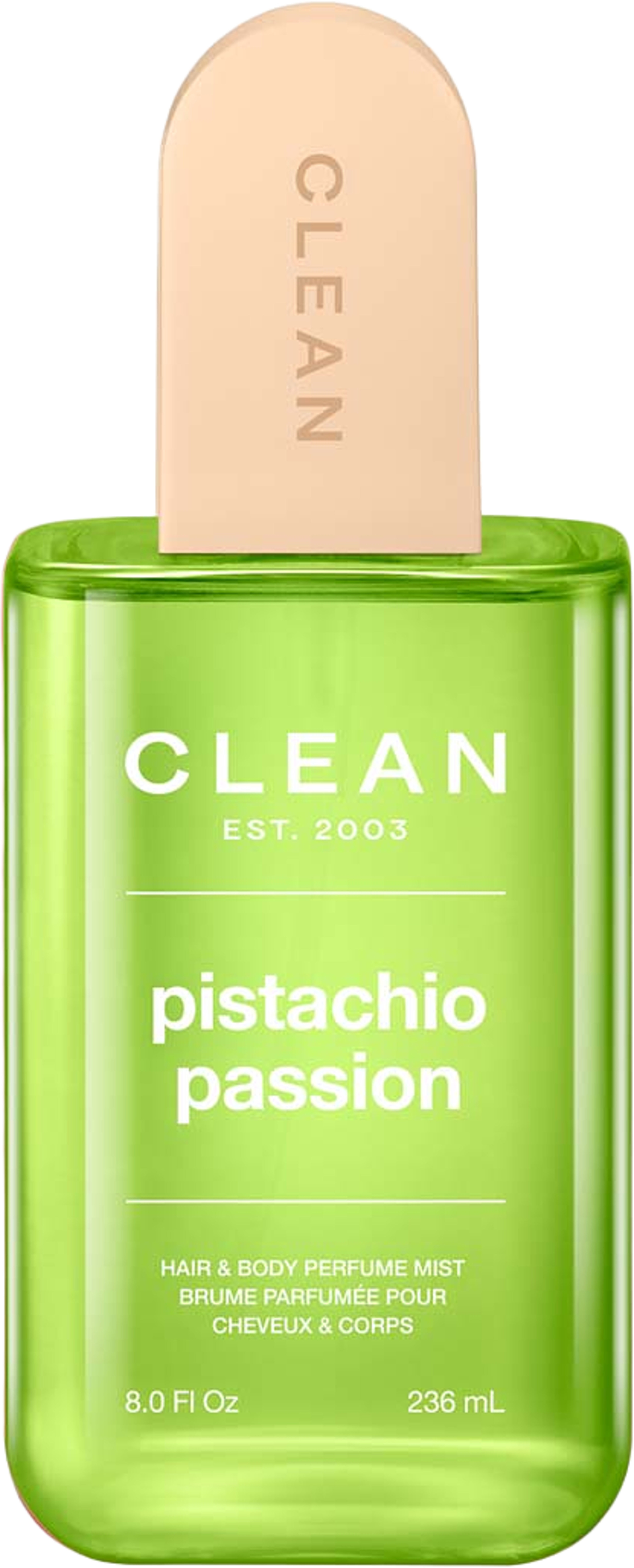 Pistachio Passion Hair & Body Perfume Mist, från Clean. Klicka för att öppna bilden i stort format