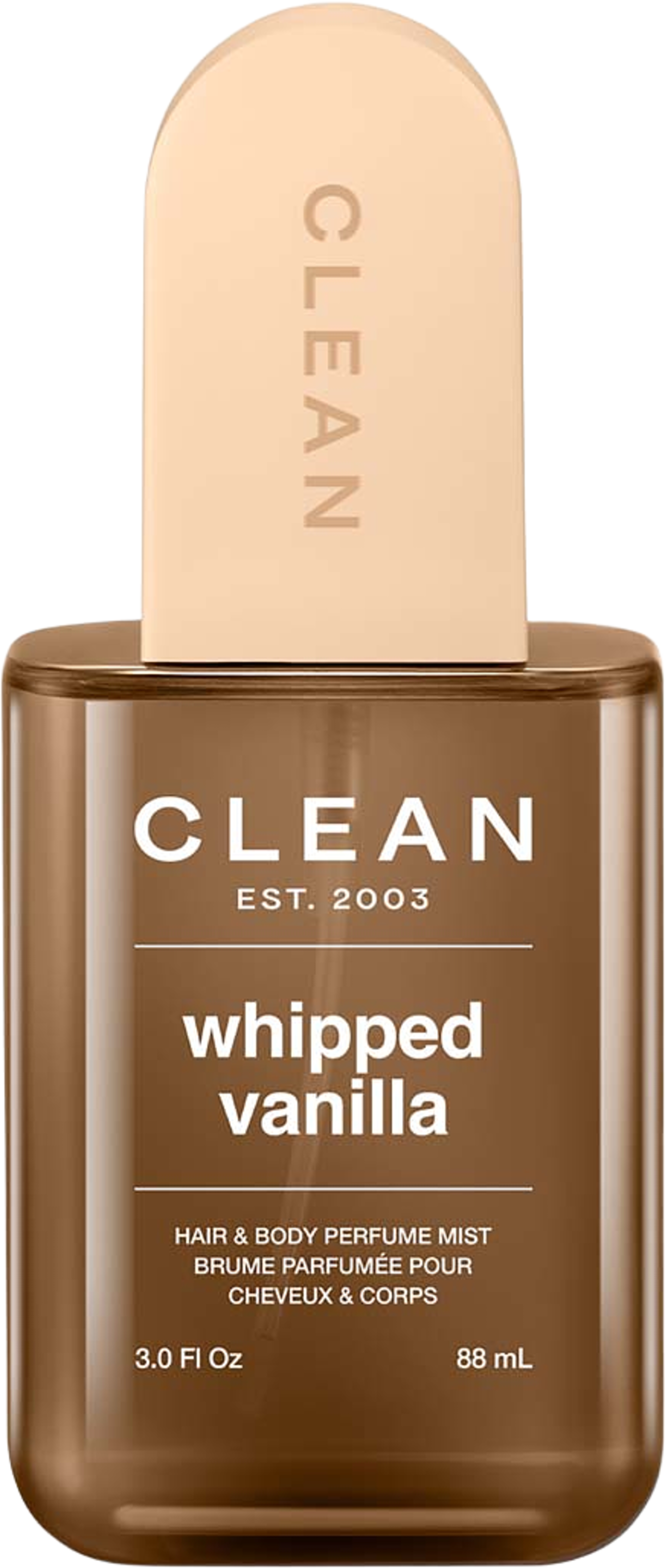 Whipped Vanilla Hair & Body Perfume Mist, från Clean. Klicka för att öppna bilden i stort format