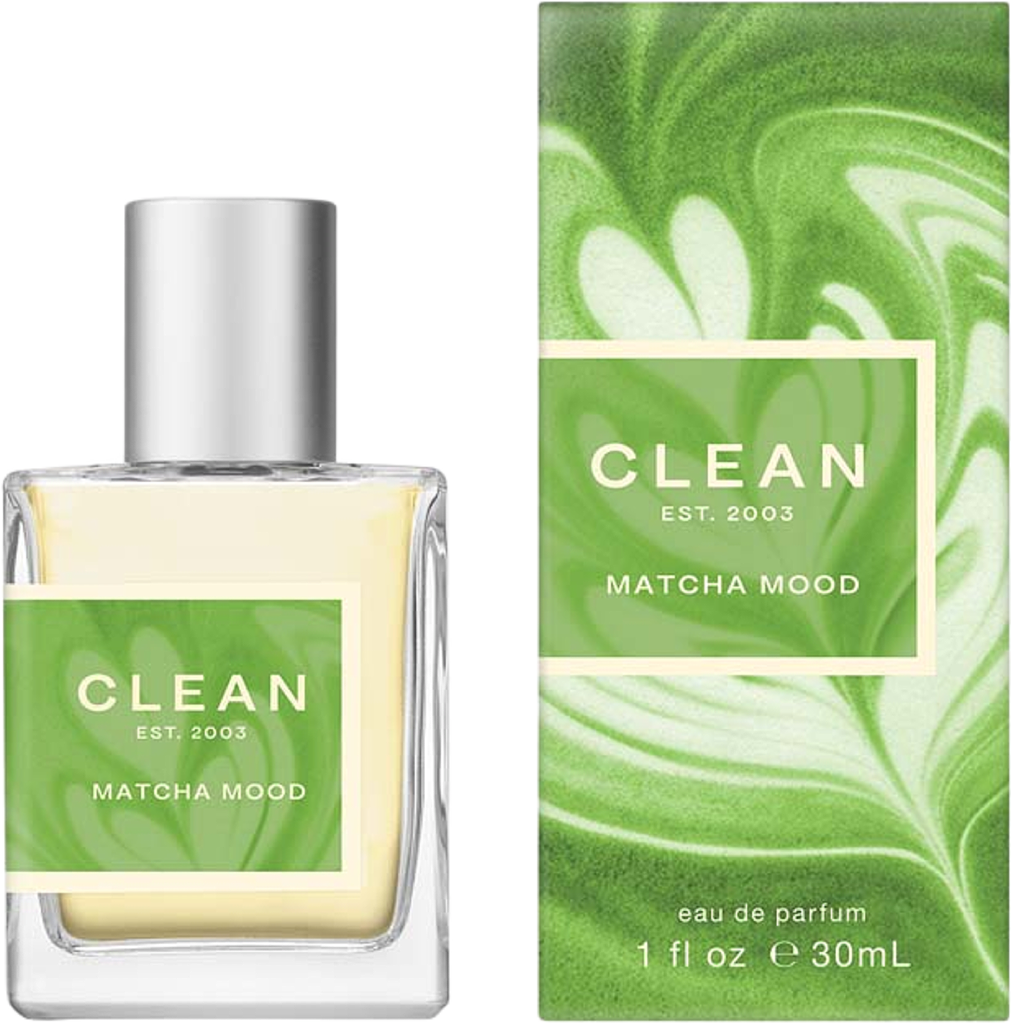 Matcha Mood Eau de Parfum, från Clean. Klicka för att öppna bilden i stort format