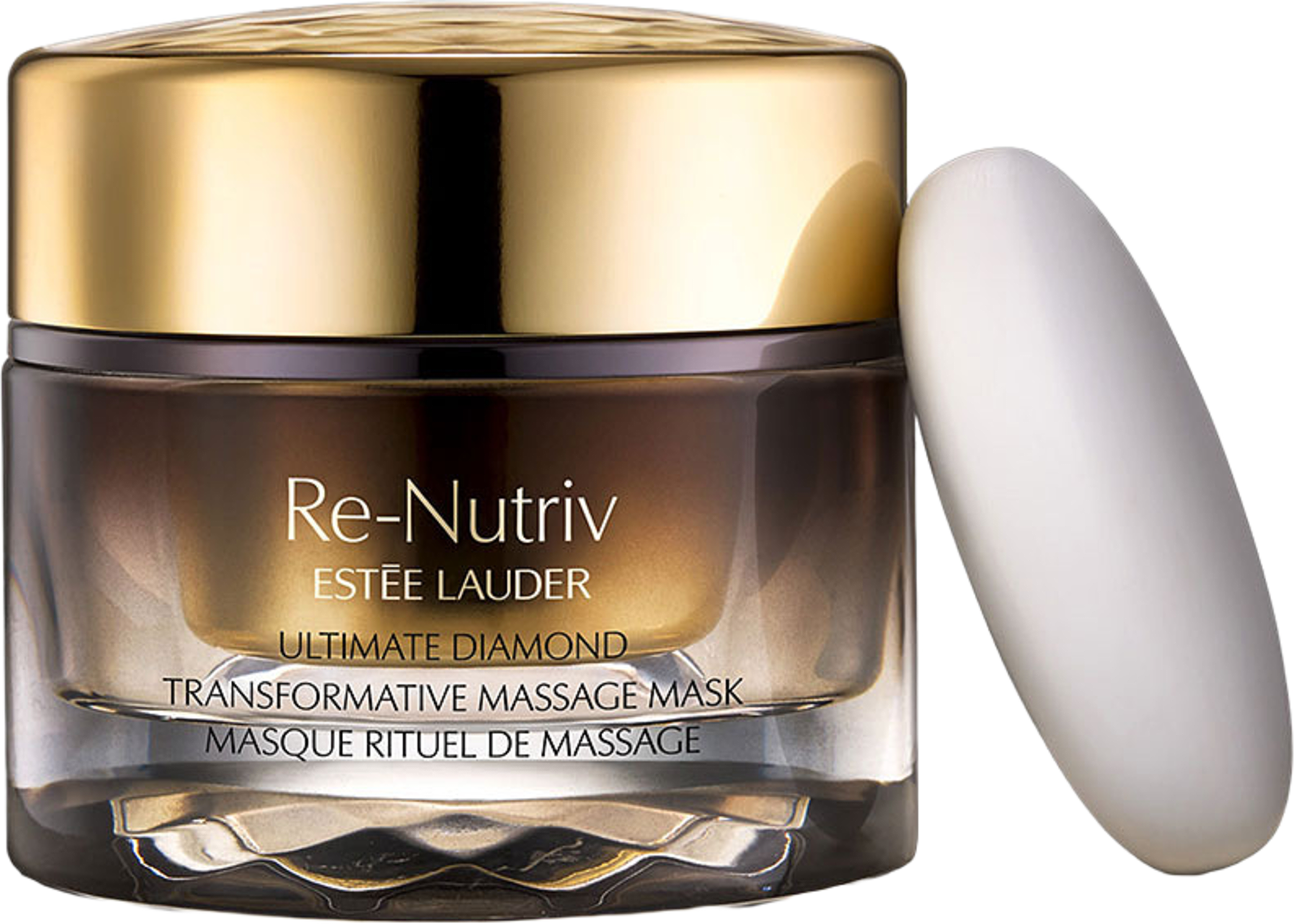 Re-Nutriv Ultimate Diamond Transformative Ritual Massage Mask and Thermal Stone