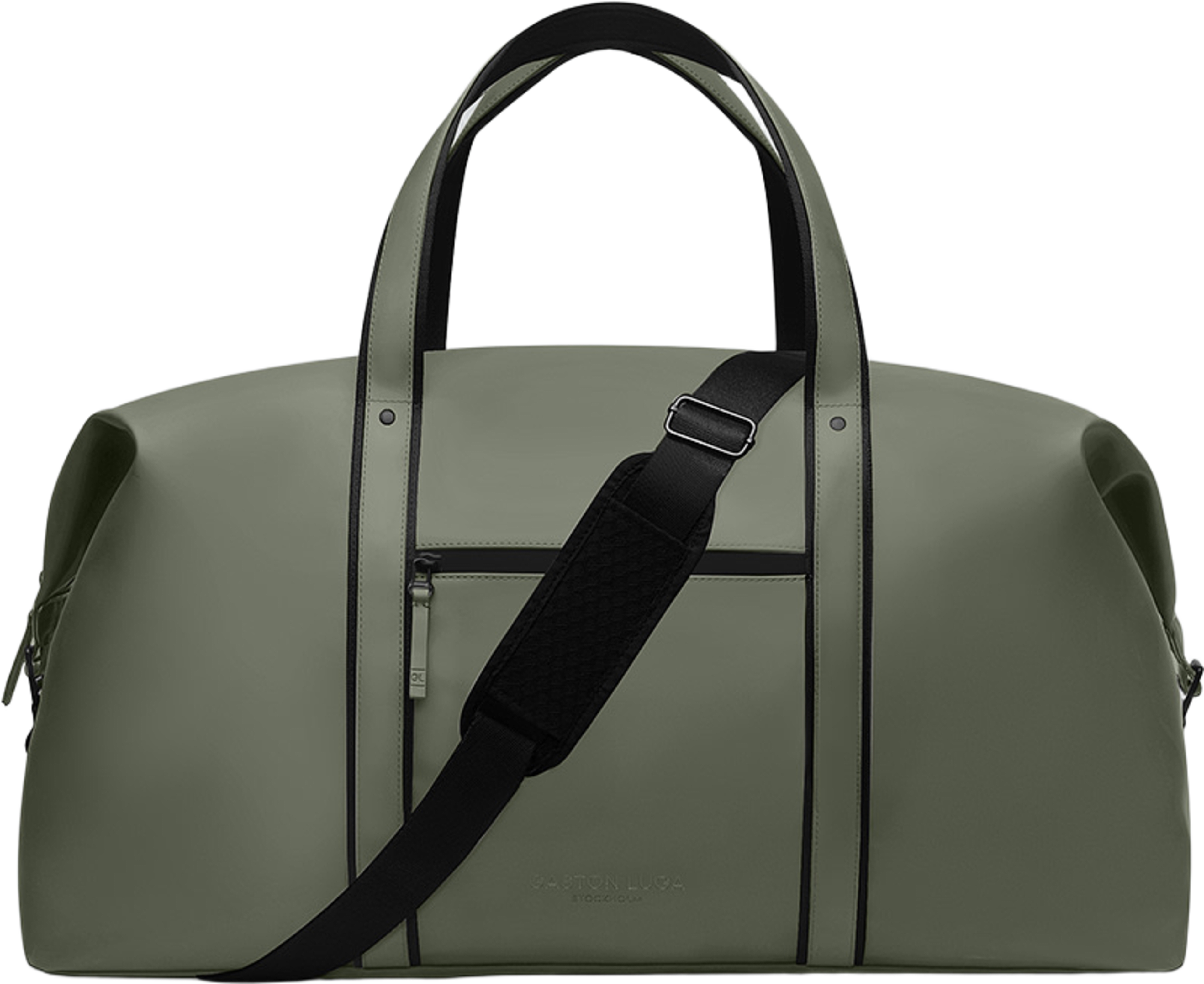 Däsh Weekender 2.0 Large, från Gaston Luga, i färgen olive. Klicka för att öppna bilden i stort format