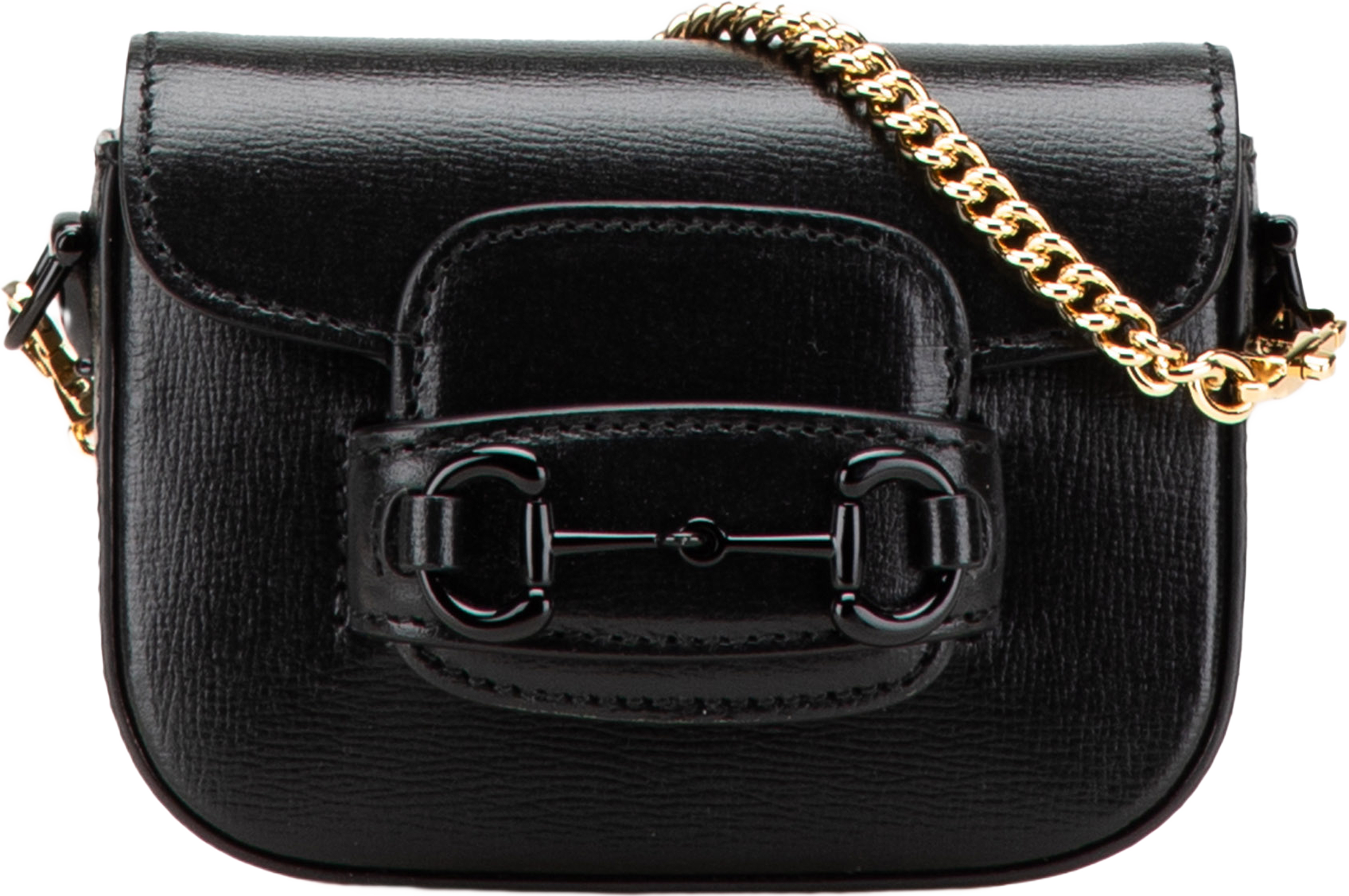 Gucci Mini Web Leather 1955 Horsebit Satchel