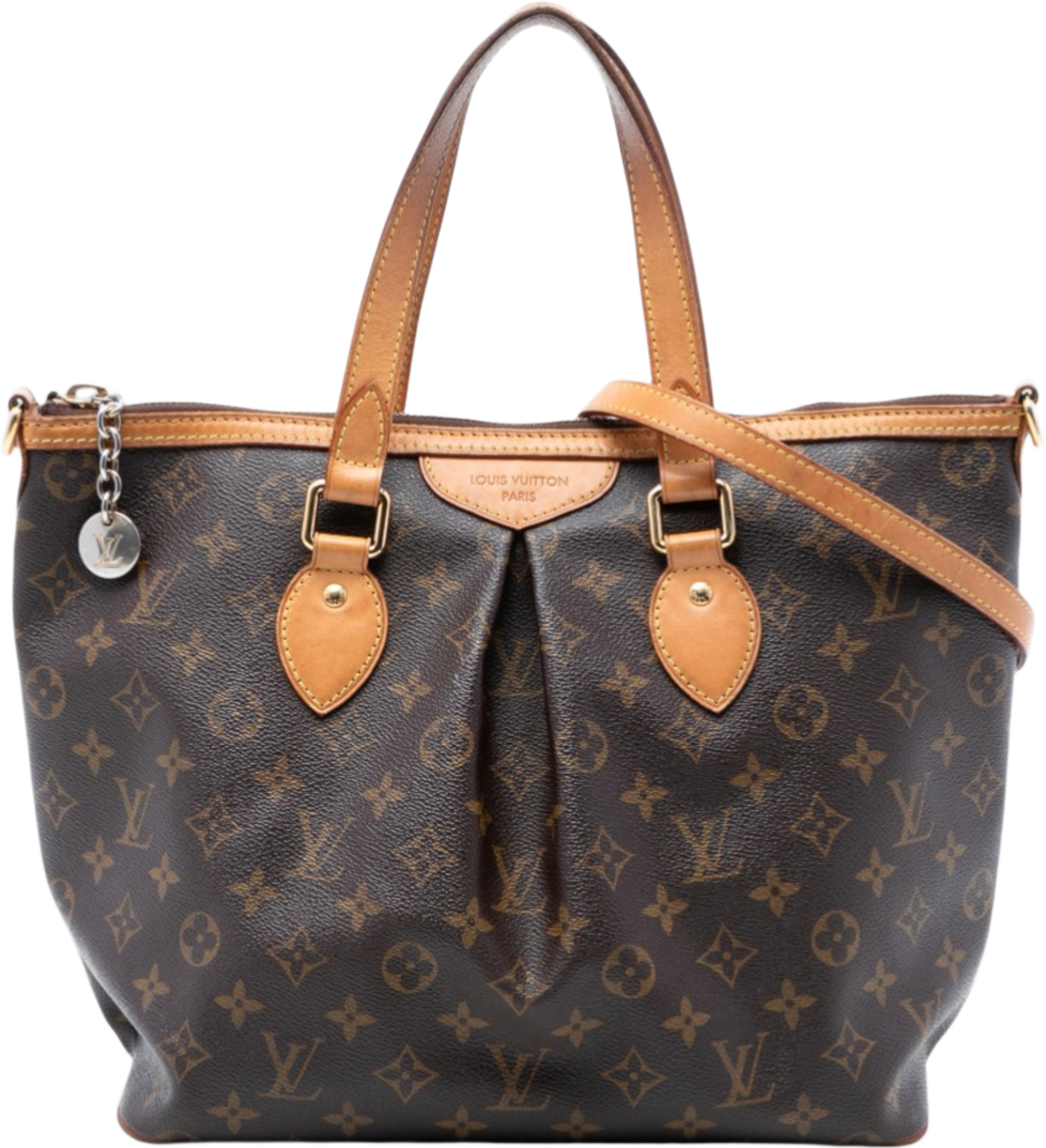 Louis Vuitton Monogram Palermo Pm, från Luxclusif, i färgen brown. Klicka för att öppna bilden i stort format