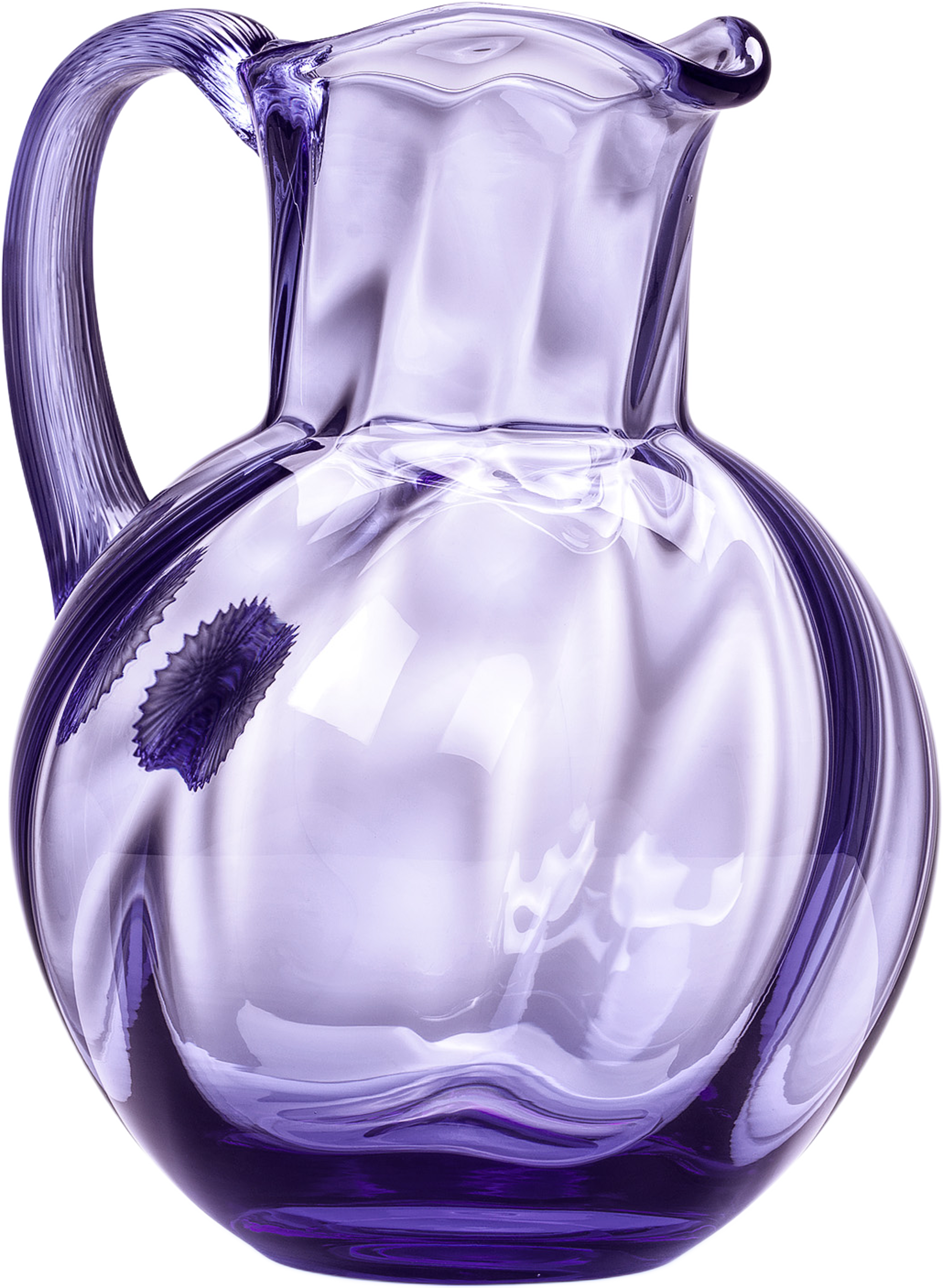Sylvia Karaff, från In Flore, i färgen lavender purple. Klicka för att öppna bilden i stort format