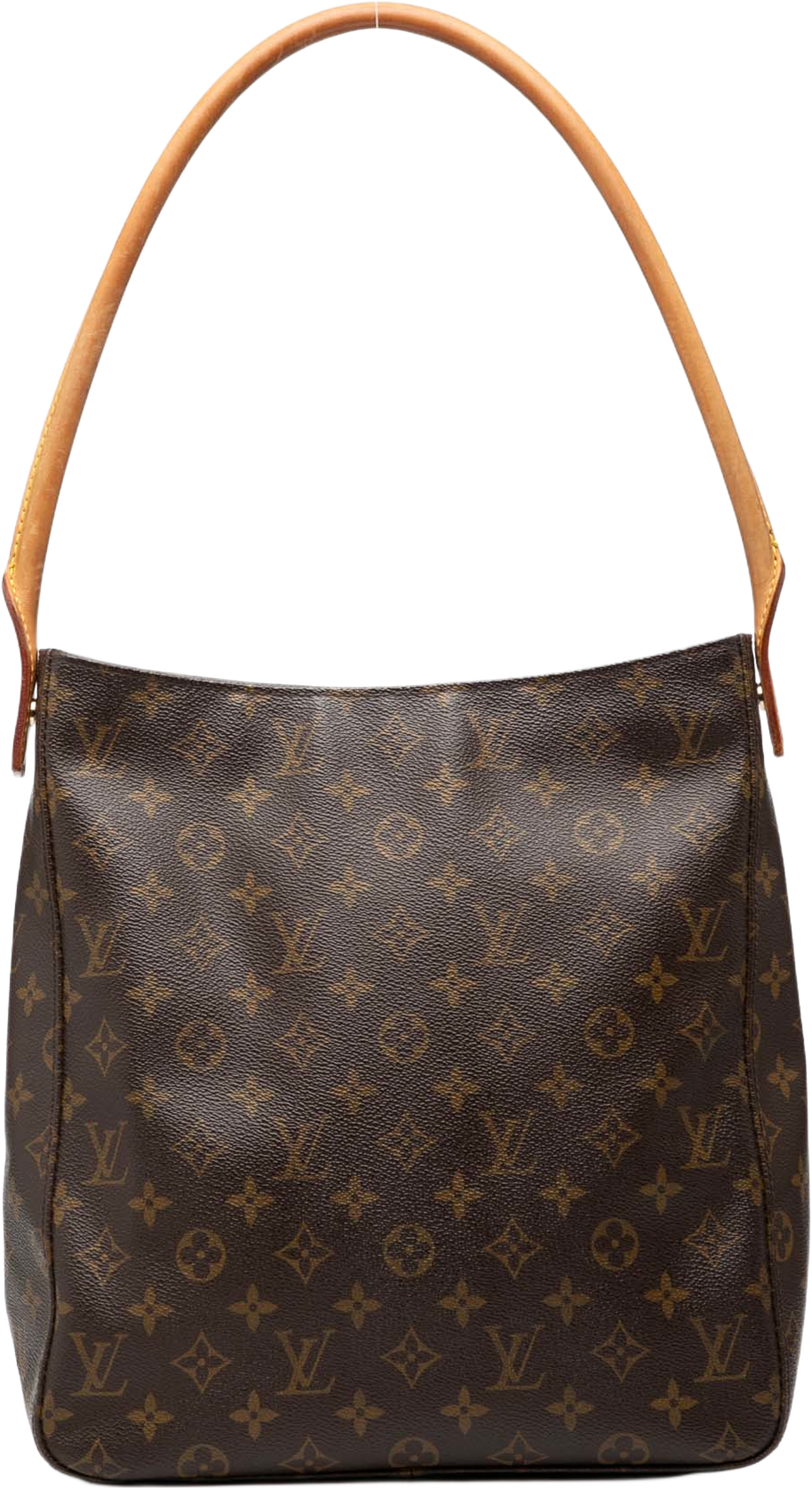 Louis Vuitton Monogram Looping Gm, från Luxclusif, i färgen brown. Klicka för att öppna bilden i stort format