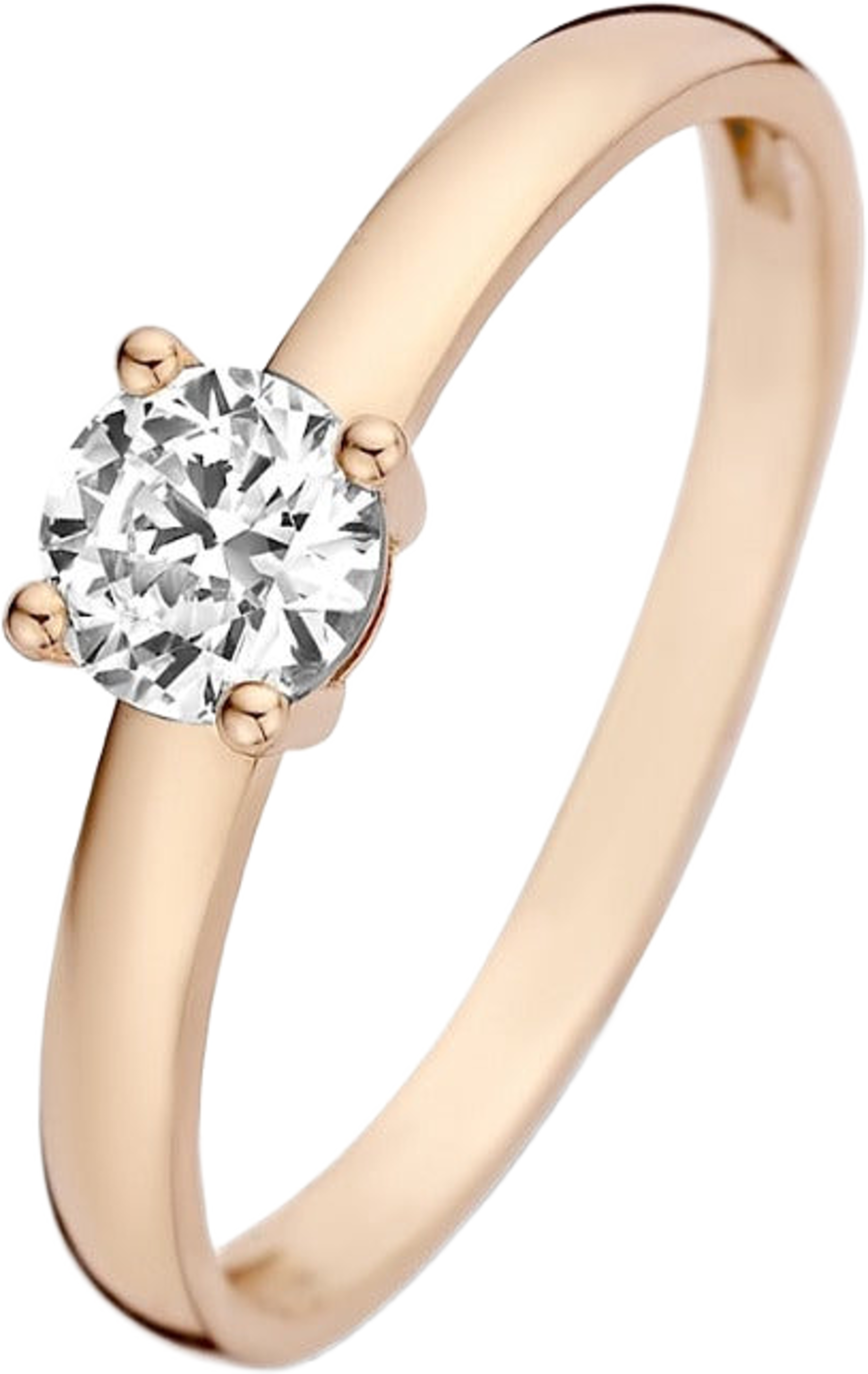 Isabel Bernard Le Marais Dames Ring Goud - Roségoud - 58, från Isabel Bernard, i färgen rose gold. Klicka för att öppna bilden i stort format