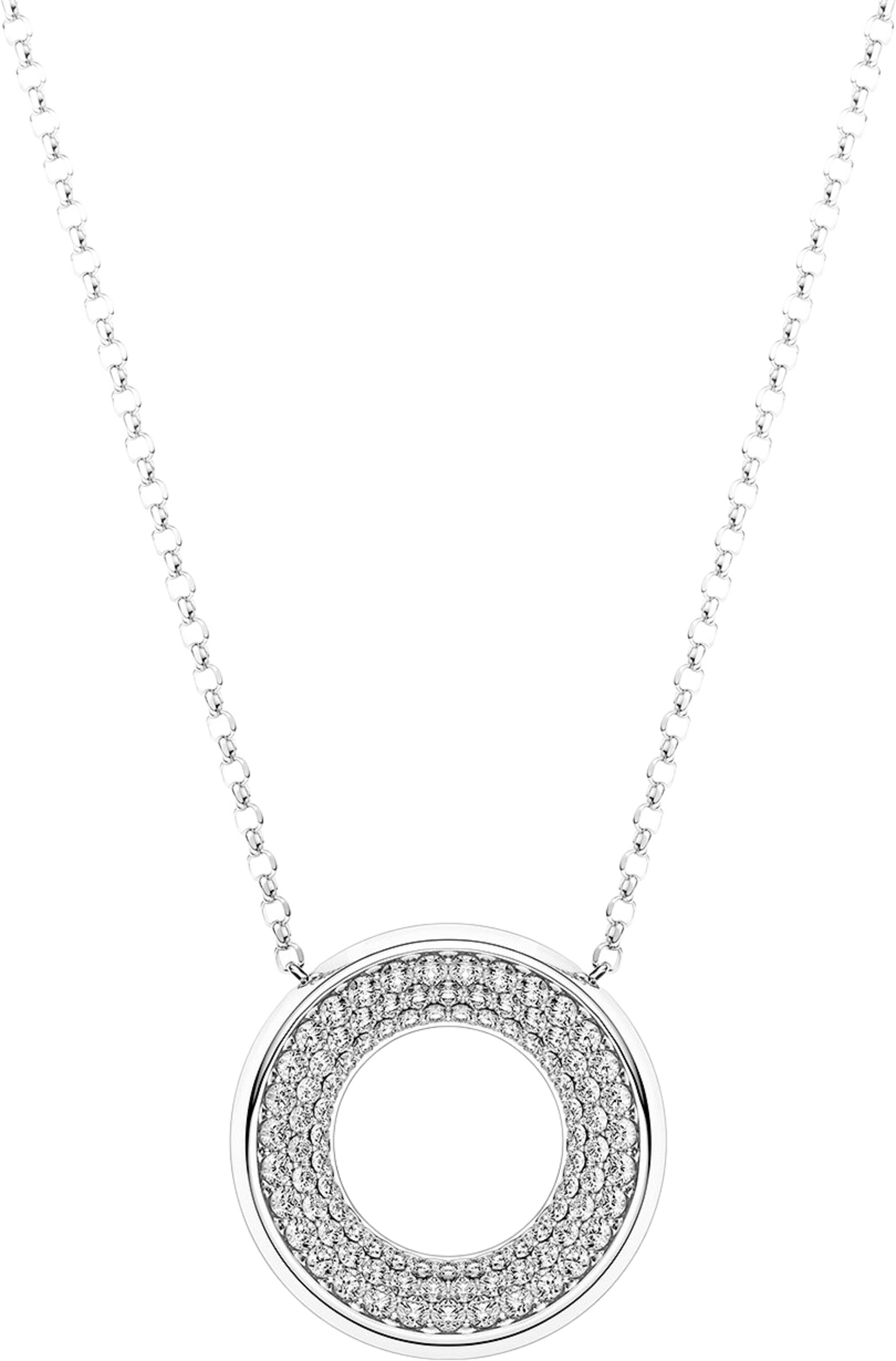 Melzo Necklace, från Sif Jakobs Jewellery, i färgen silver. Klicka för att öppna bilden i stort format
