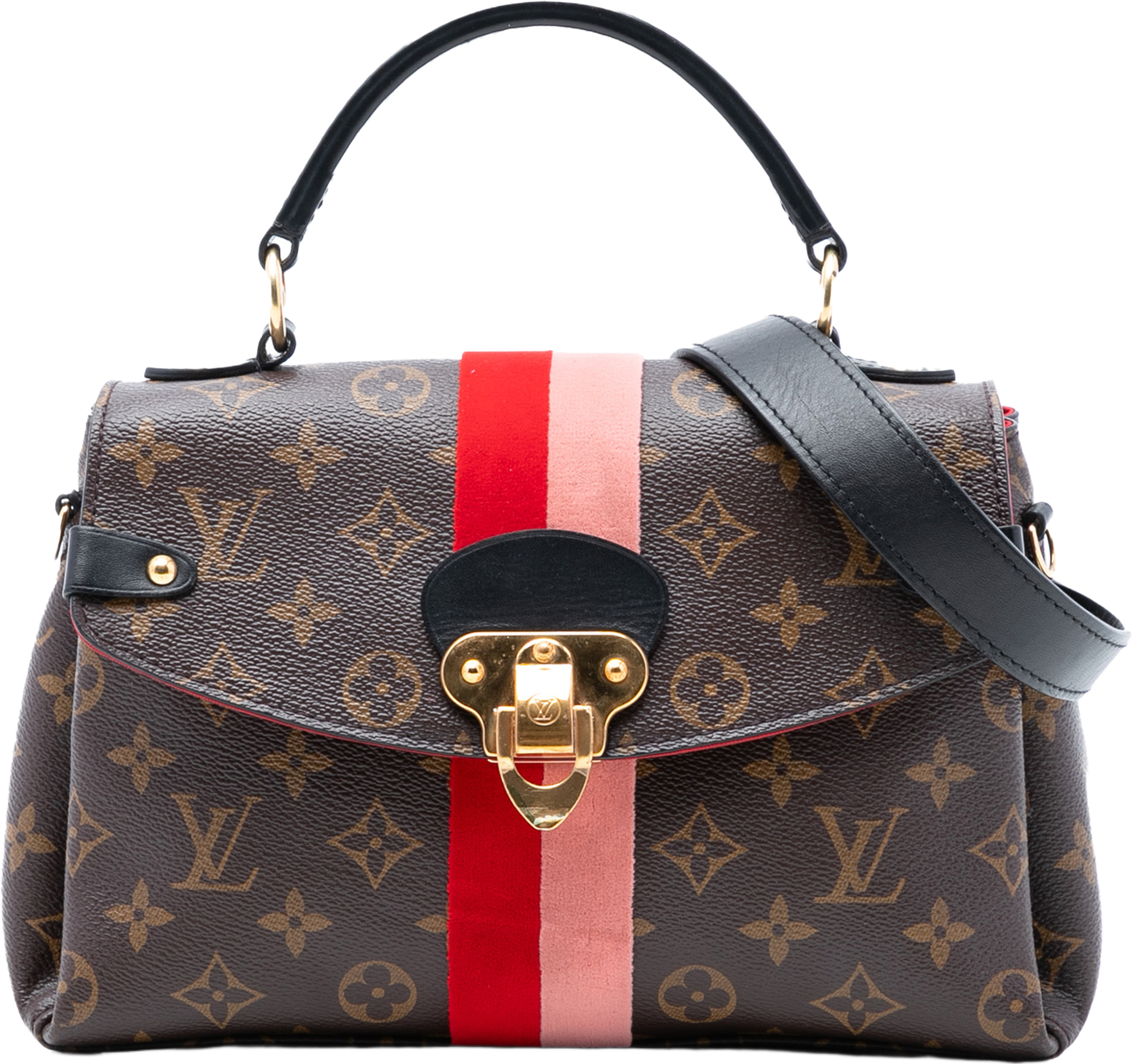 Louis Vuitton Monogram Georges Bb, från Luxclusif, i färgen brown. Klicka för att öppna bilden i stort format