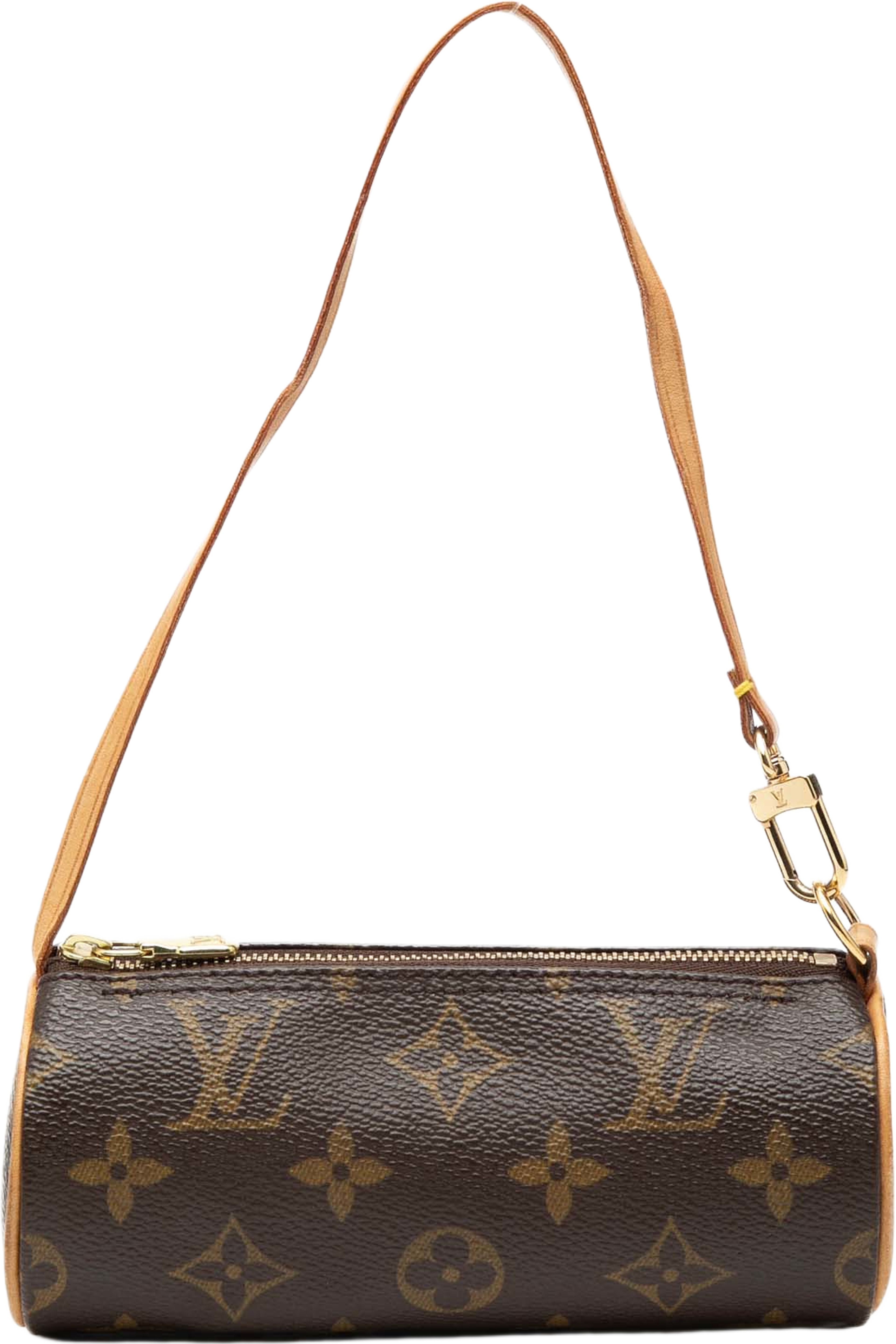 Louis Vuitton Monogram Papillon Pochette, från Luxclusif, i färgen brown. Klicka för att öppna bilden i stort format