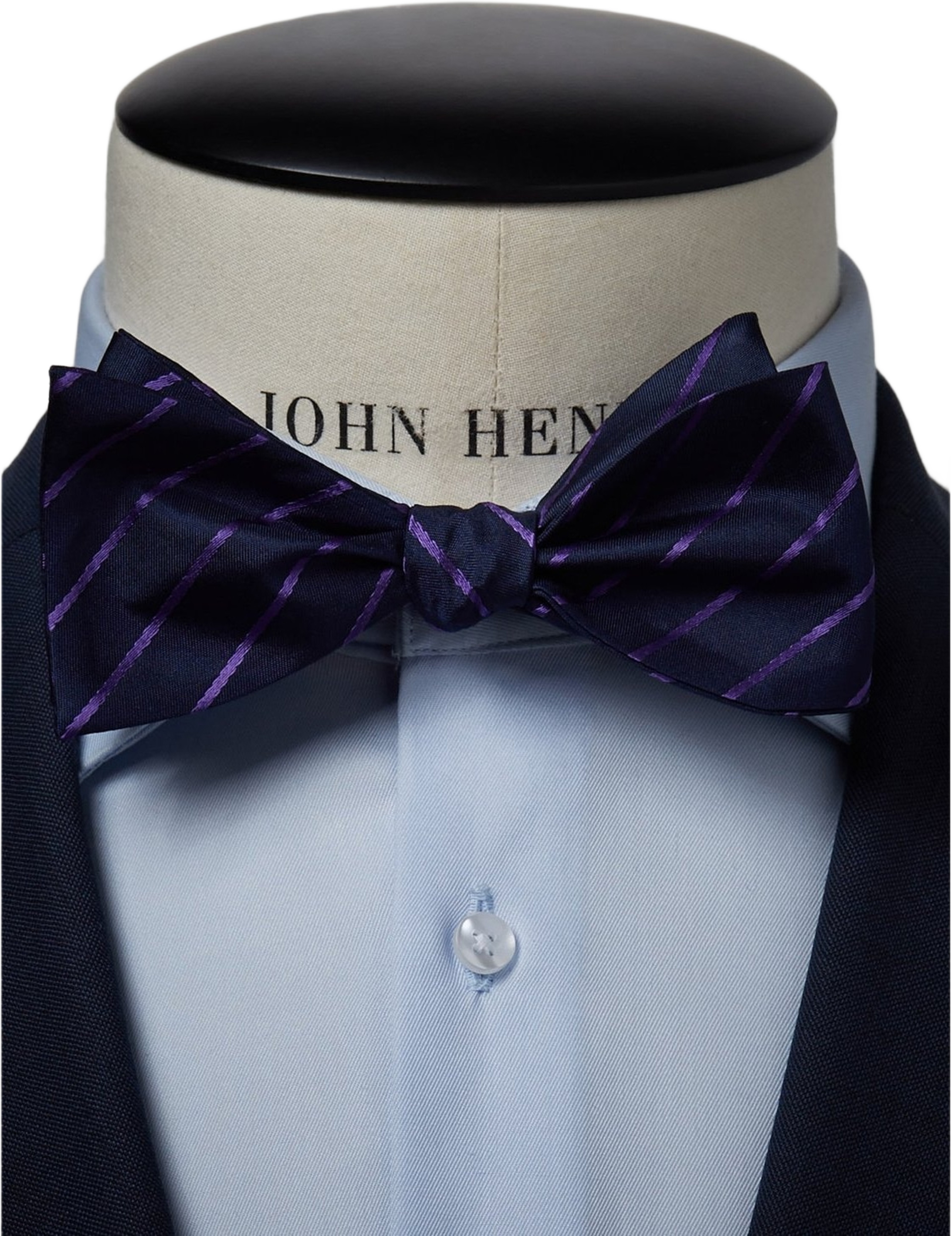 Striped Bow Tie