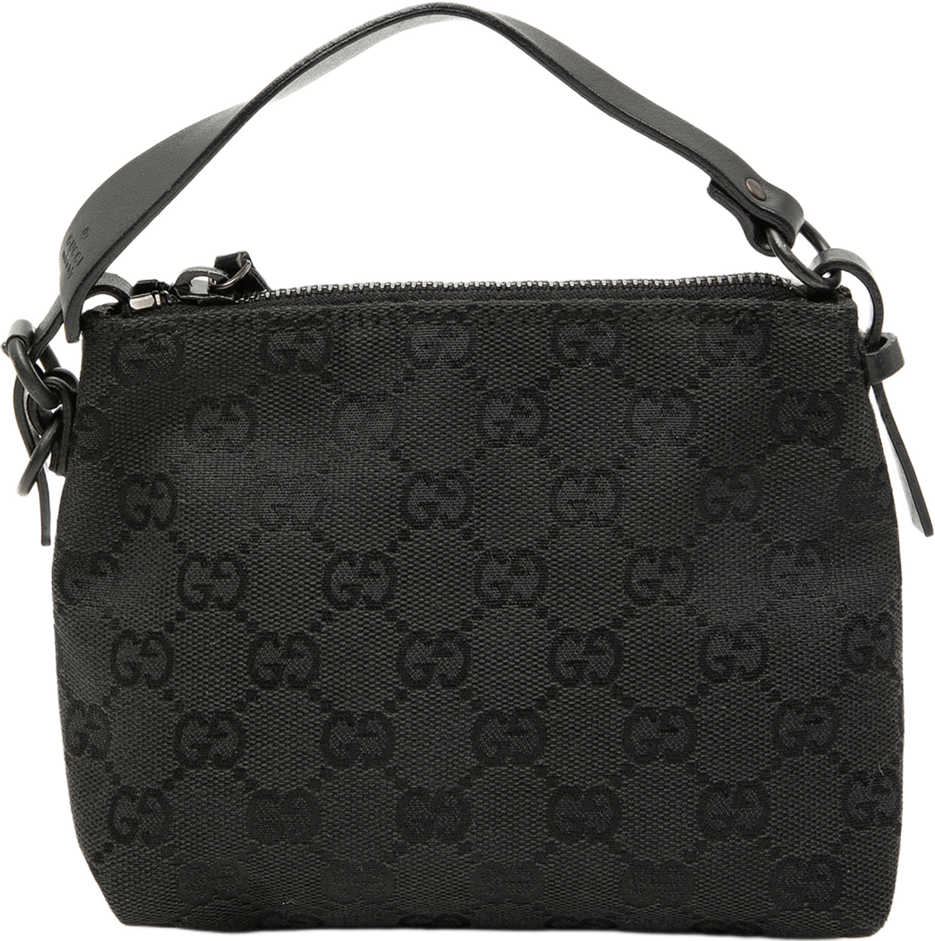Gucci Gg Canvas Handbag, från Luxclusif, i färgen black. Klicka för att öppna bilden i stort format
