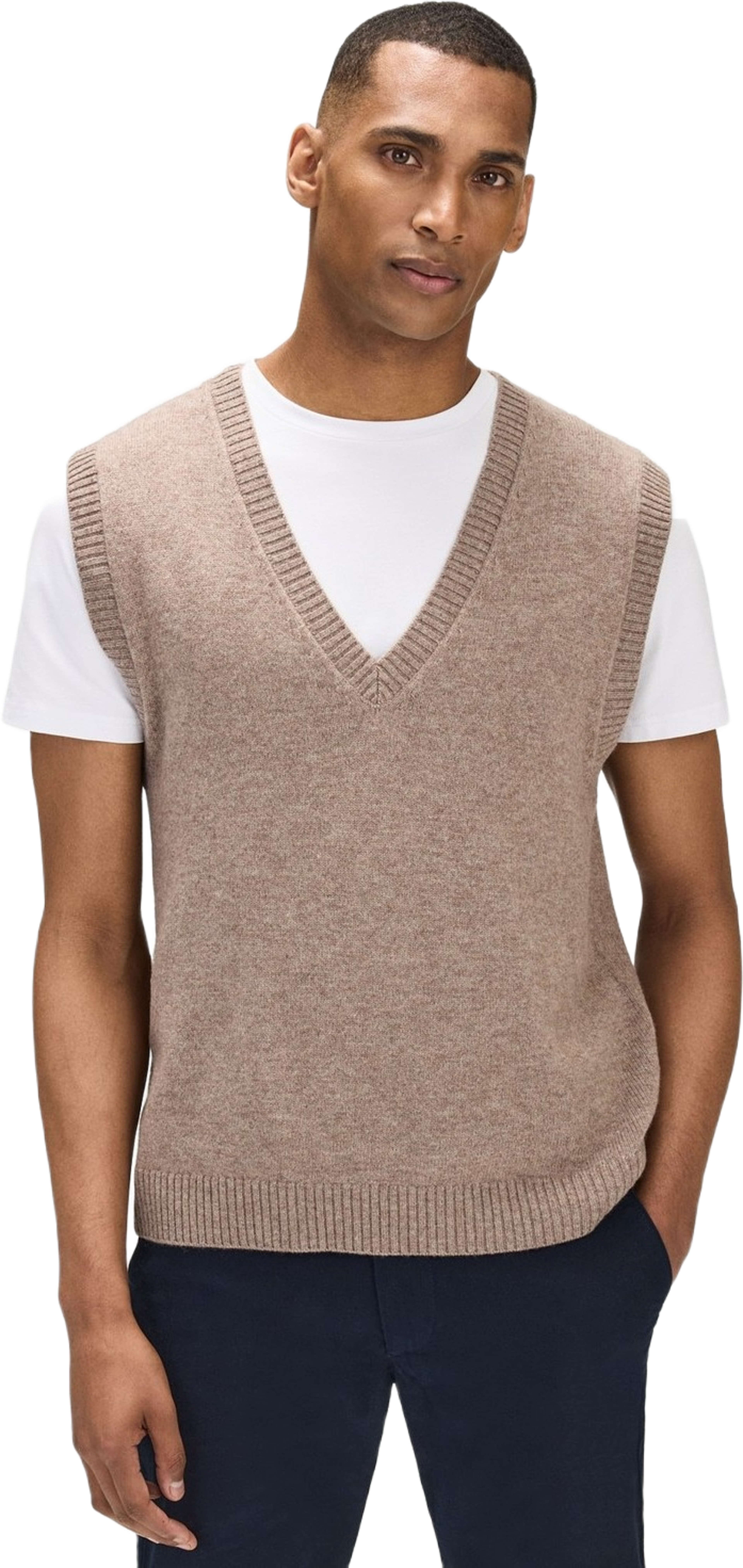 Wool Blend Slipover Leo