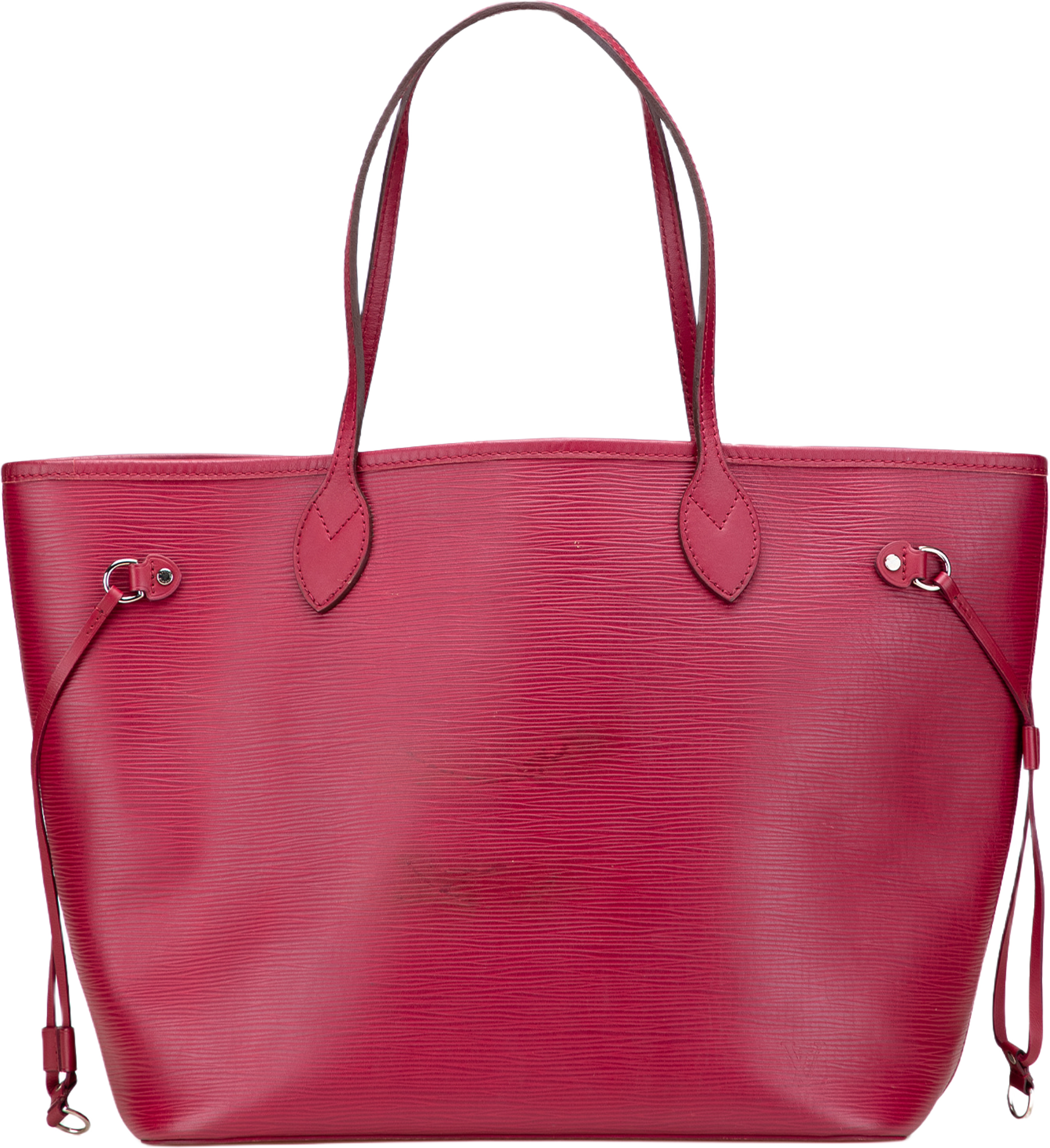 Louis Vuitton Epi Neverfull Mm, från Luxclusif, i färgen pink. Klicka för att öppna bilden i stort format