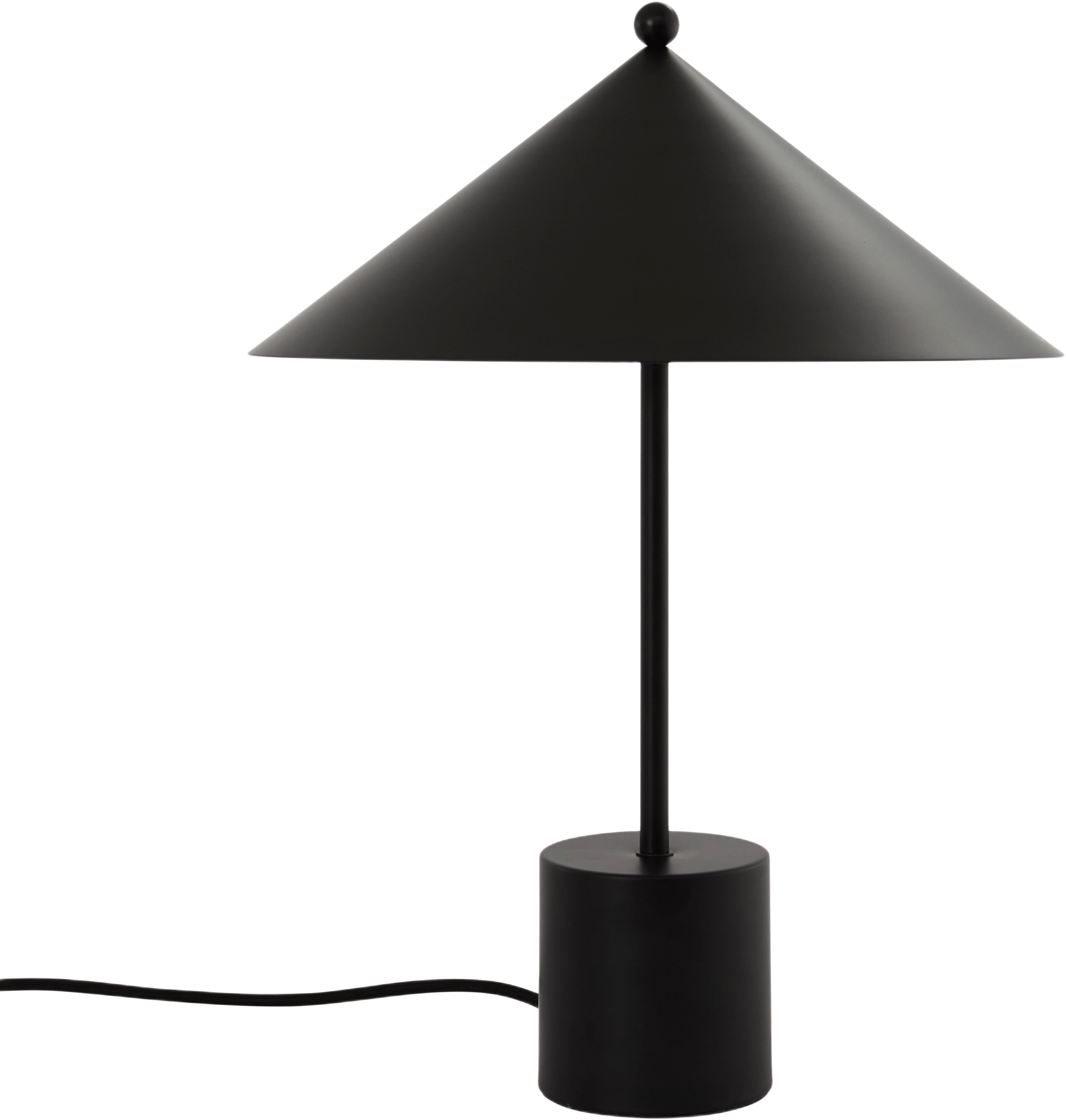 Kasa Table Lamp (eu), från OYOY Living, i färgen black. Klicka för att öppna bilden i stort format