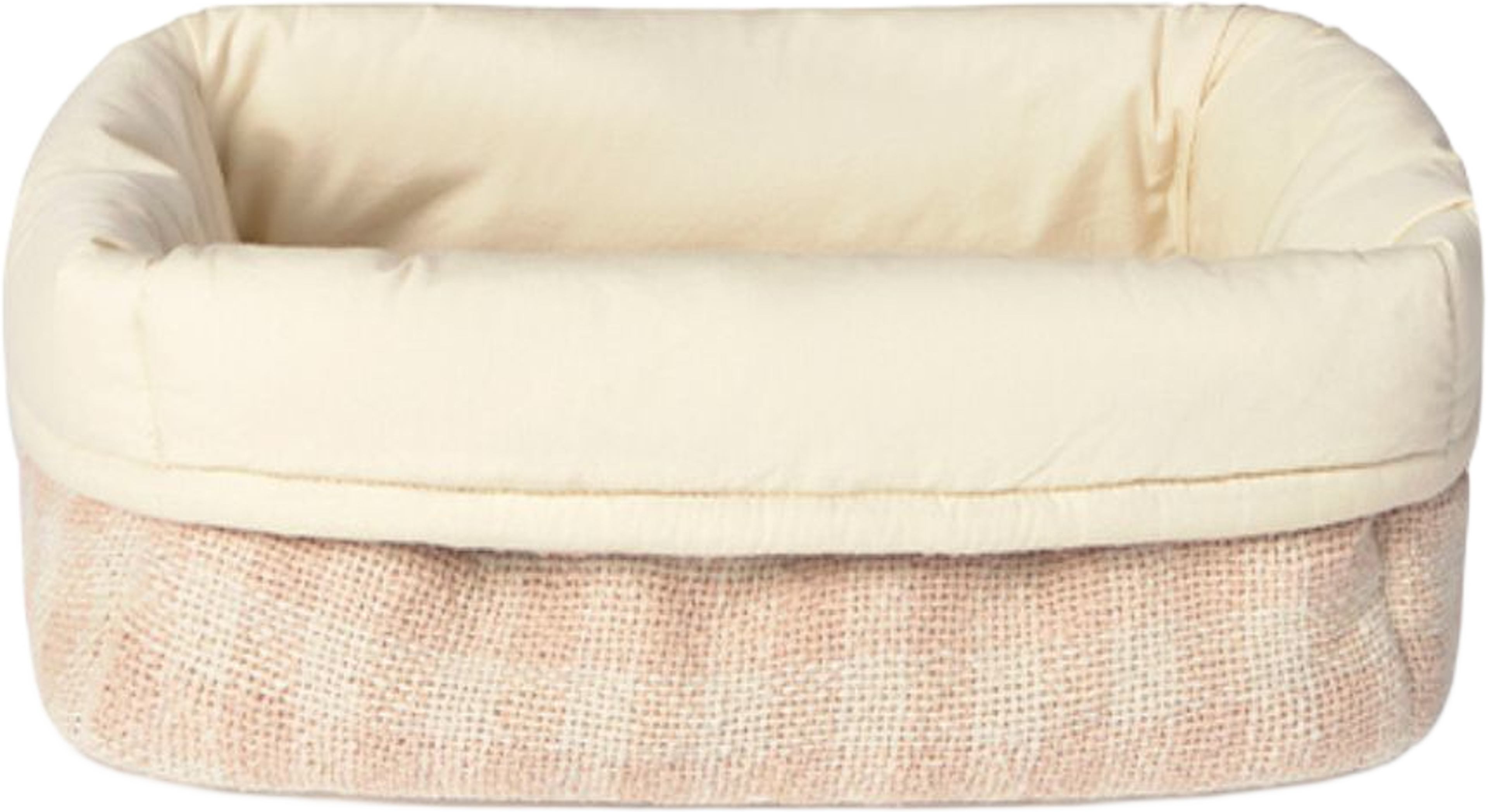 Quiltad Korg, från LORENA CANALS, i färgen ros, naturlig. Klicka för att öppna bilden i stort format