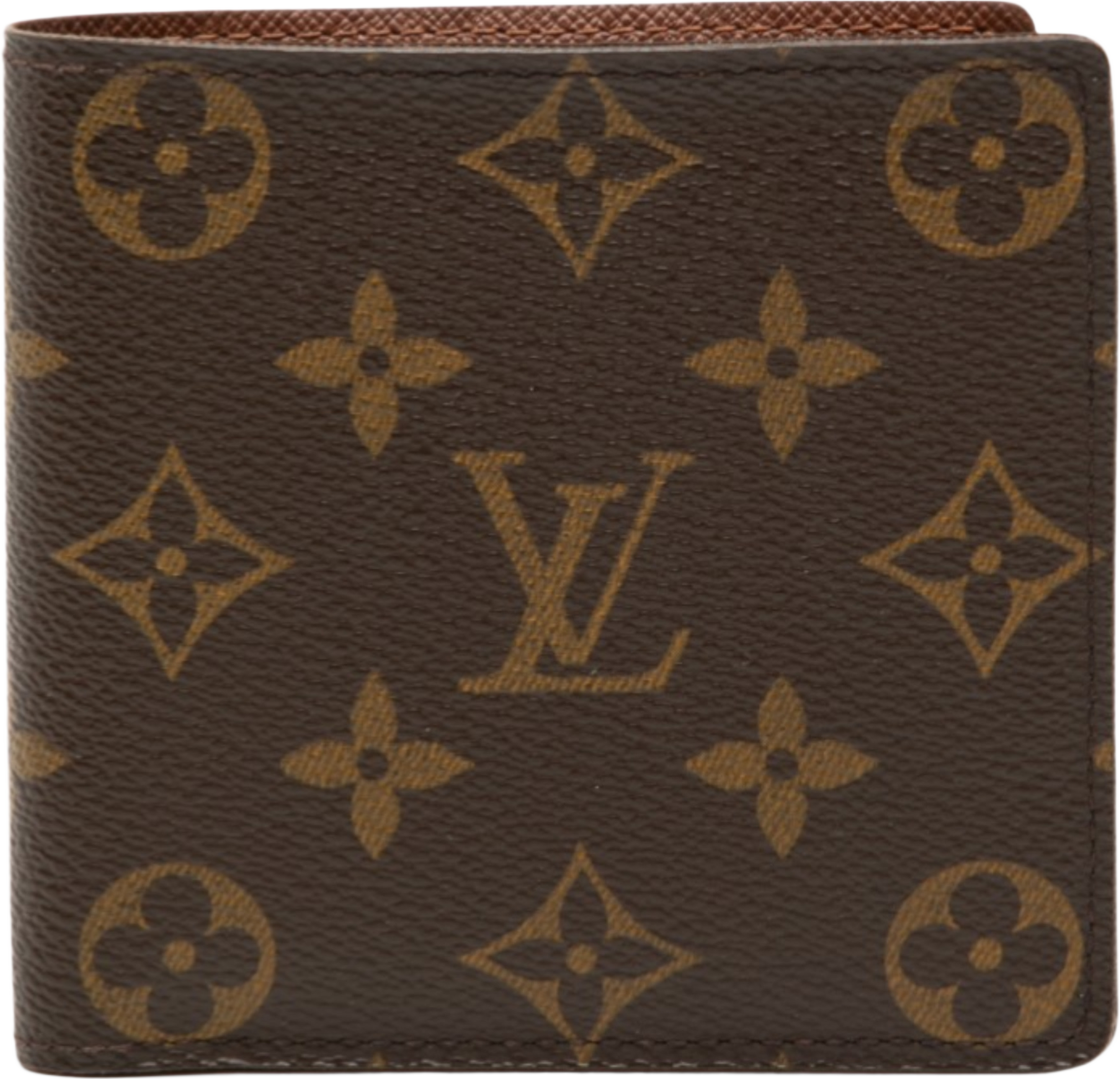 Louis Vuitton Monogram Portefeuille Marco Wallet, från Luxclusif, i färgen brown. Klicka för att öppna bilden i stort format