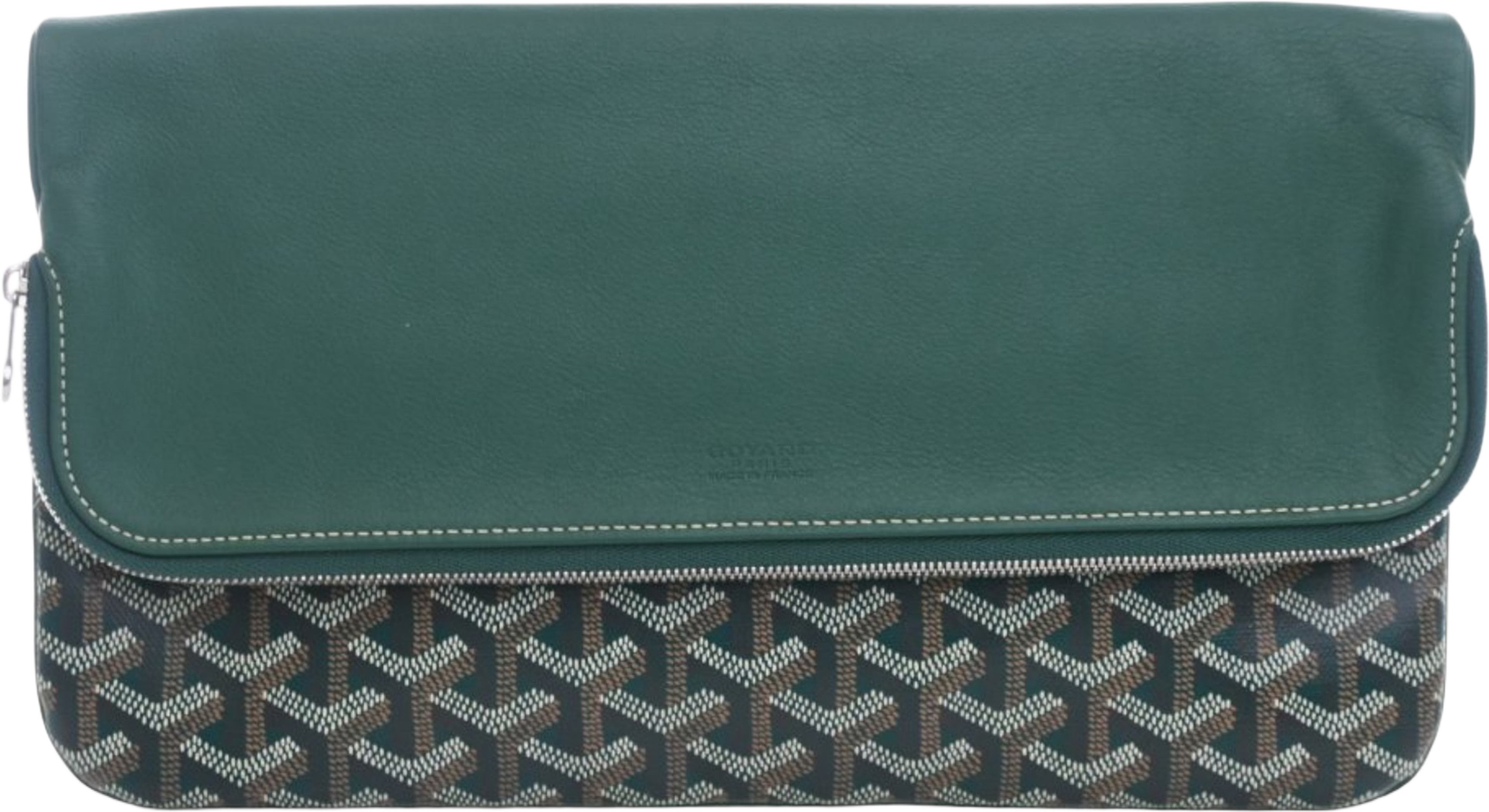 Goyard Goyardine Sainte Marie Mm, från Luxclusif, i färgen green. Klicka för att öppna bilden i stort format