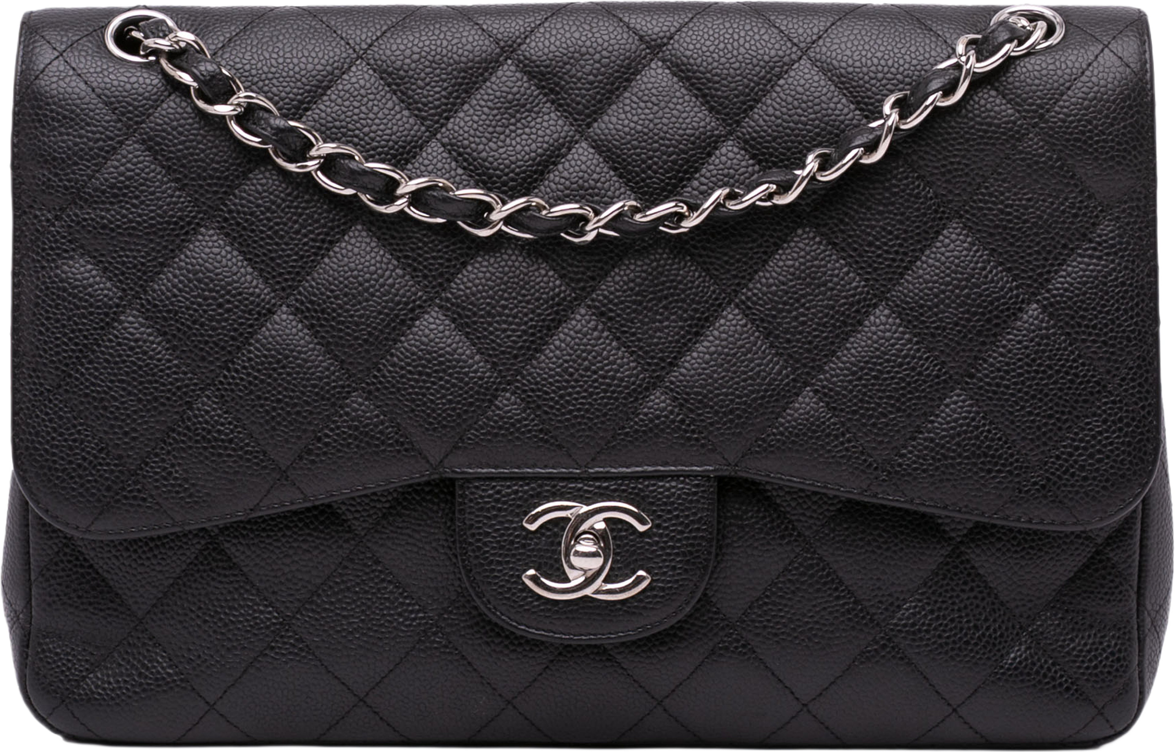 Chanel Jumbo Classic Caviar Double Flap