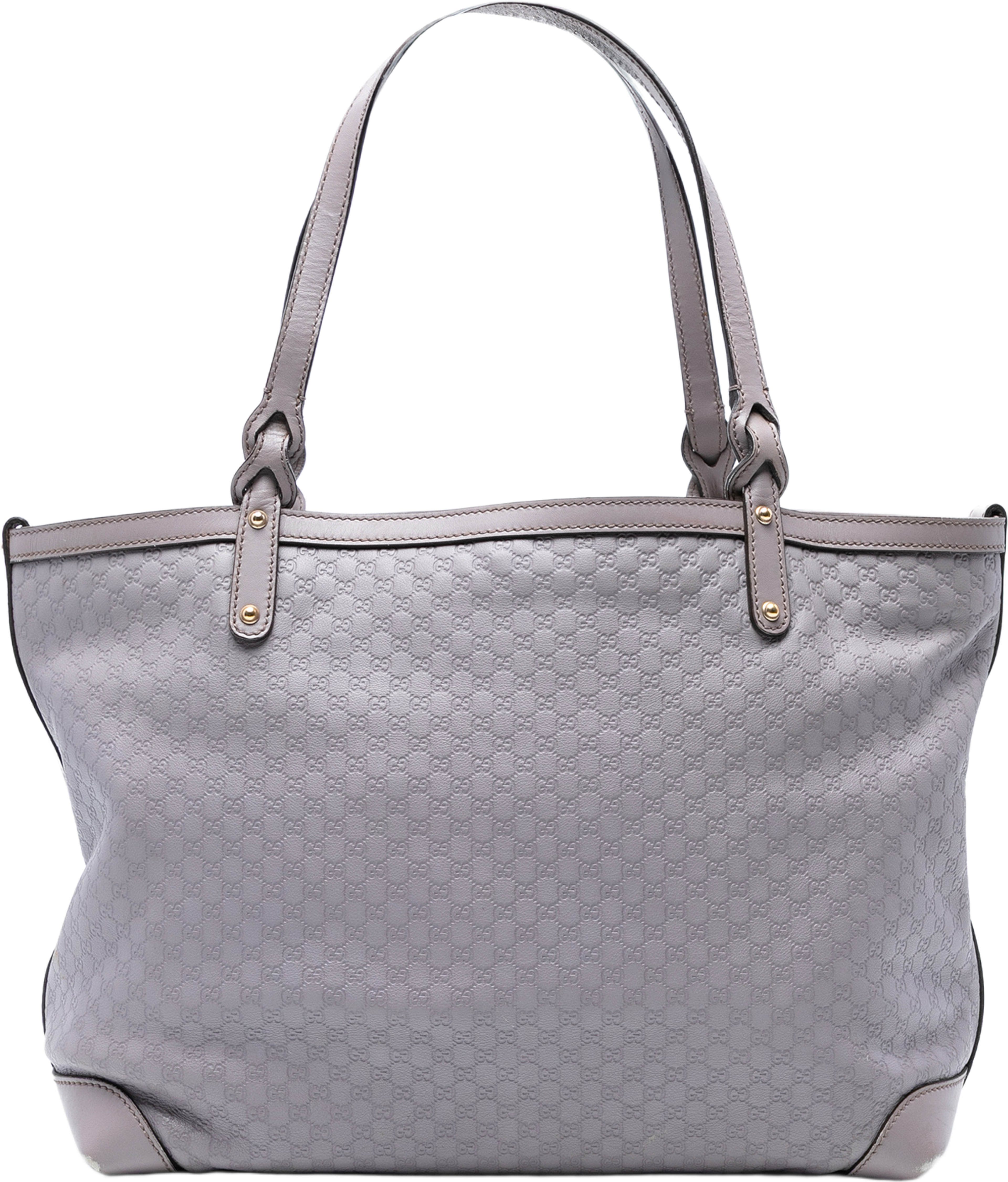 Gucci Medium Microguccissima Craft Tote, från Luxclusif, i färgen light purple. Klicka för att öppna bilden i stort format