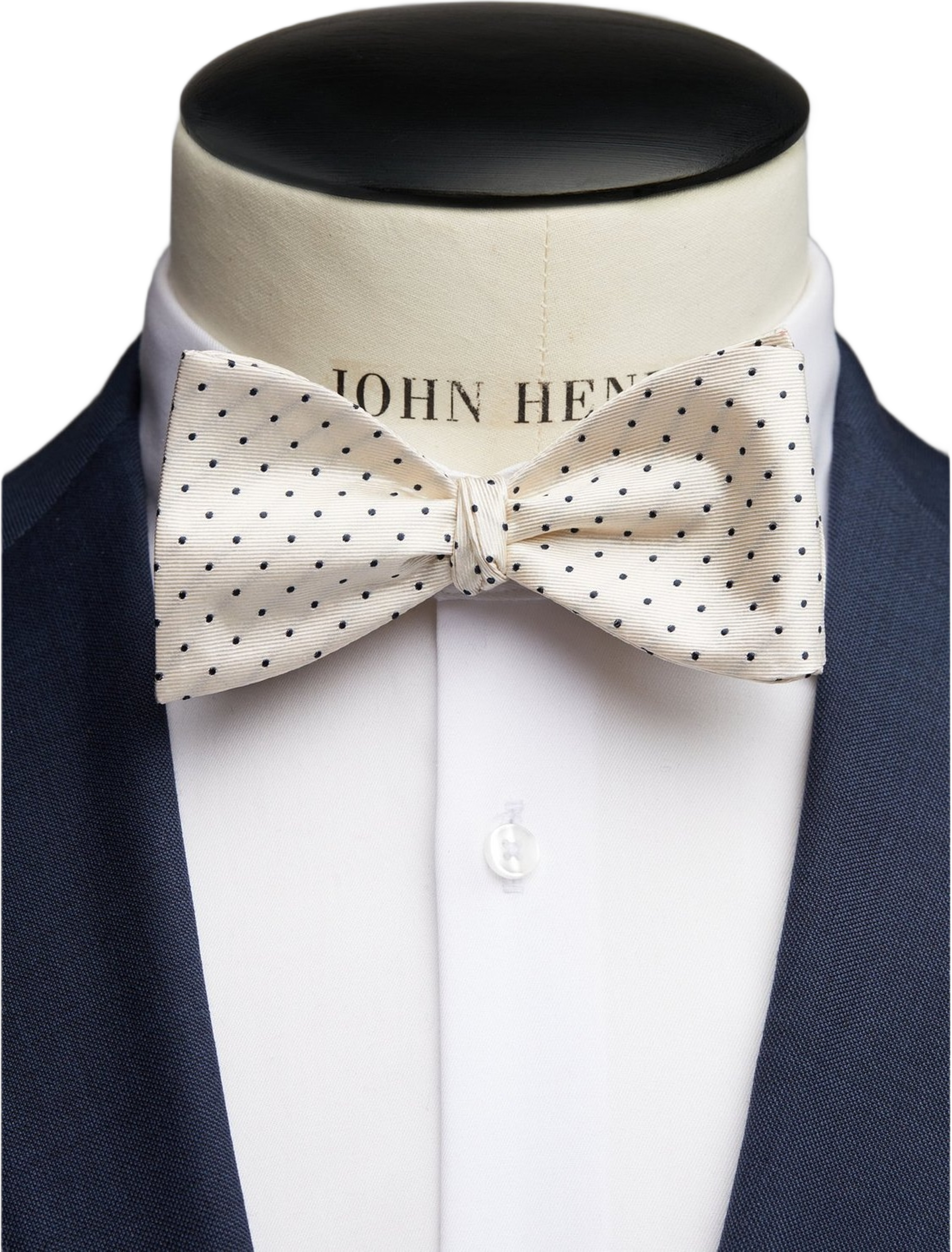 Bow Tie Dot Self Tied