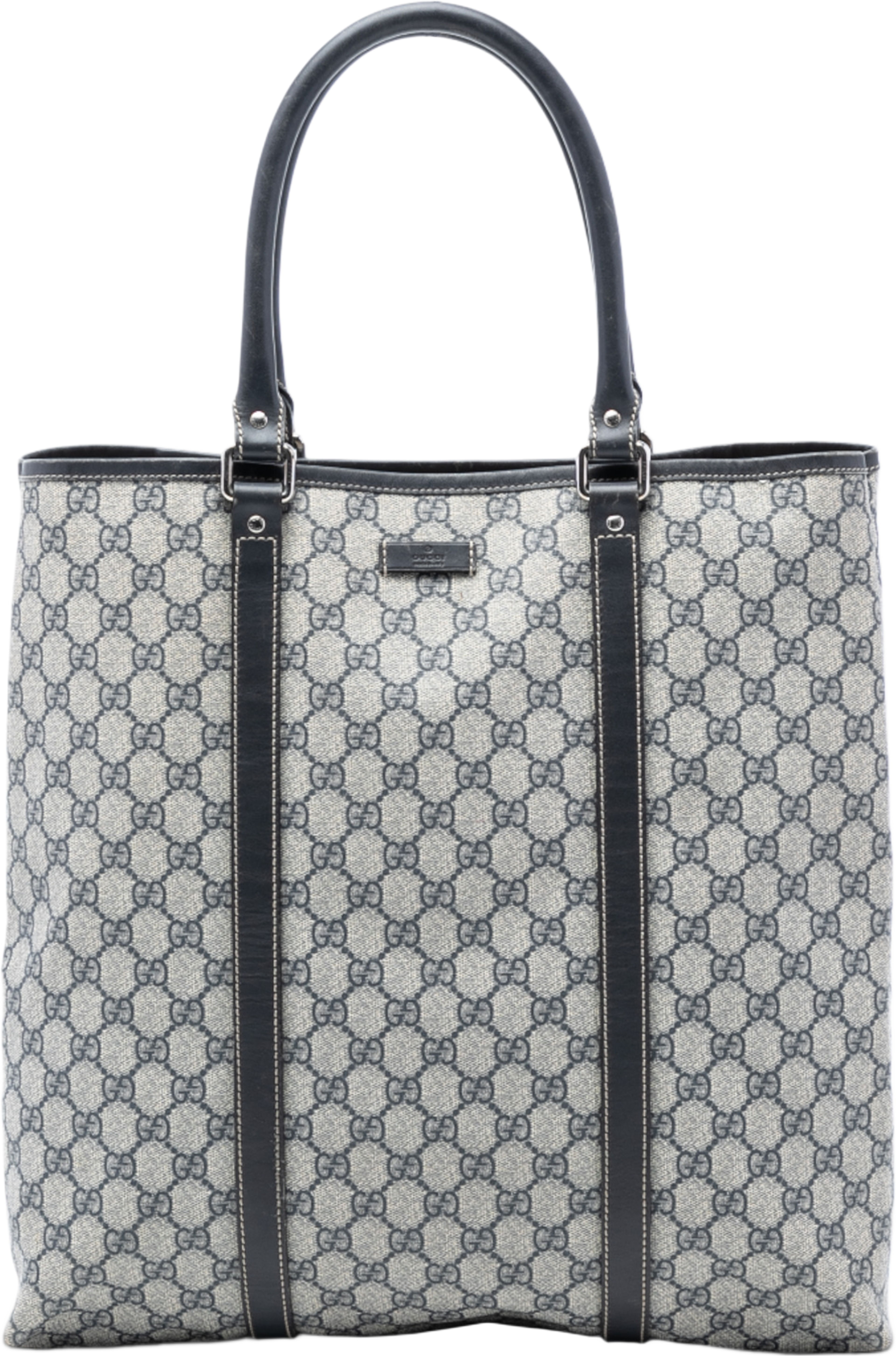 Gucci Gg Supreme Joy Vertical Tote, från Luxclusif, i färgen beige. Klicka för att öppna bilden i stort format