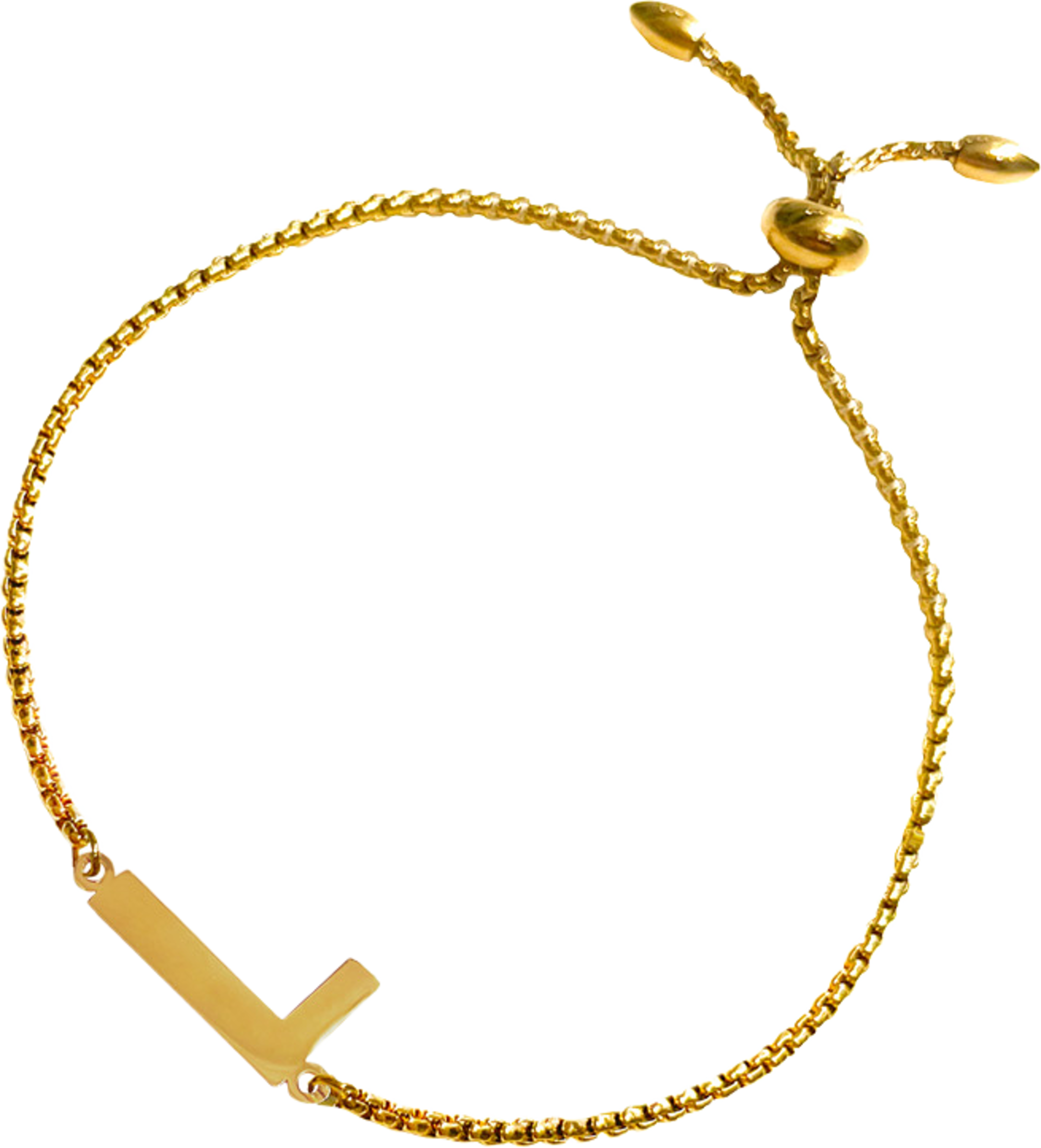 New Identity Bracelet D Gold