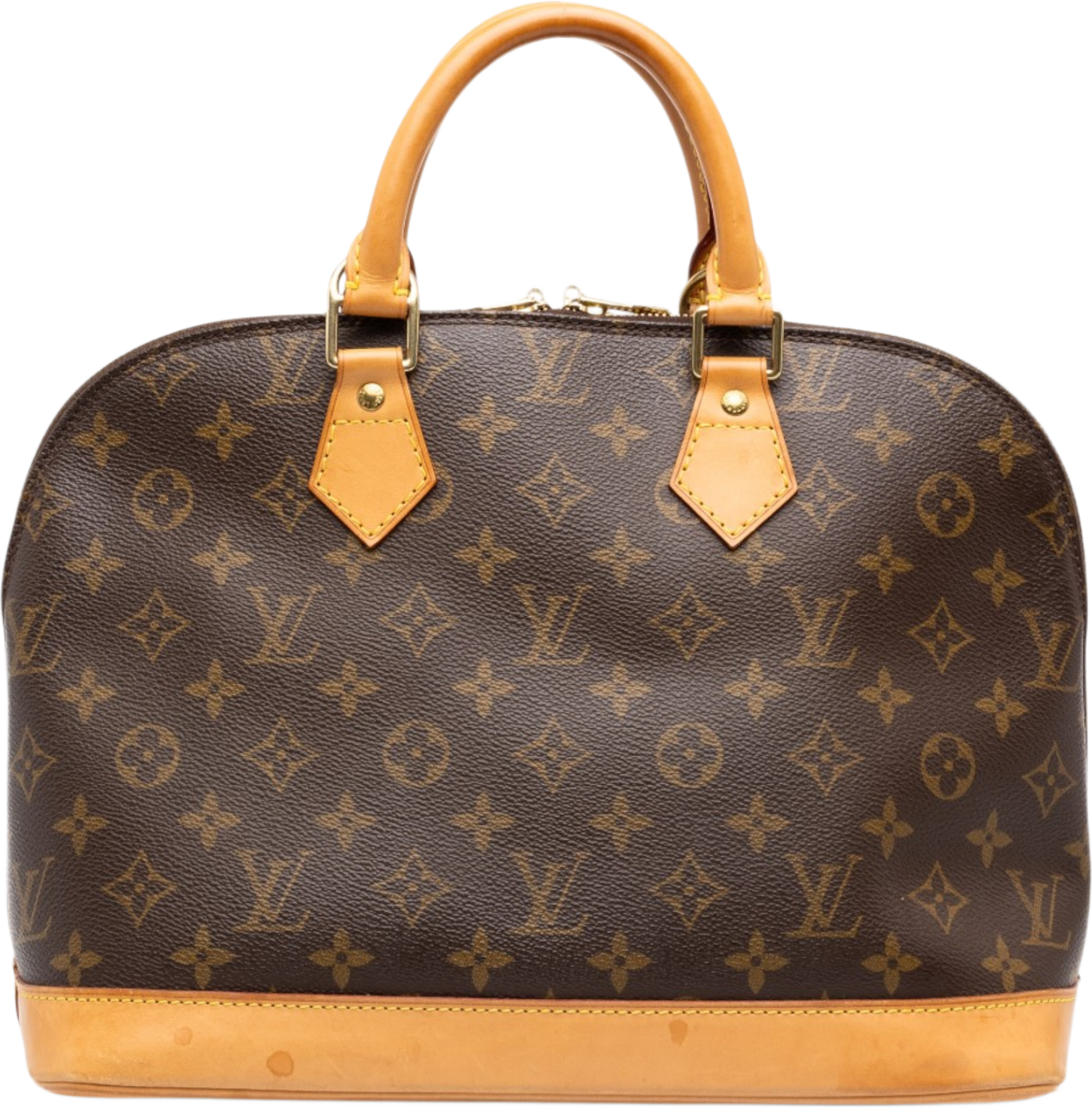 Louis Vuitton Monogram Alma Pm, från Luxclusif, i färgen brun. Klicka för att öppna bilden i stort format