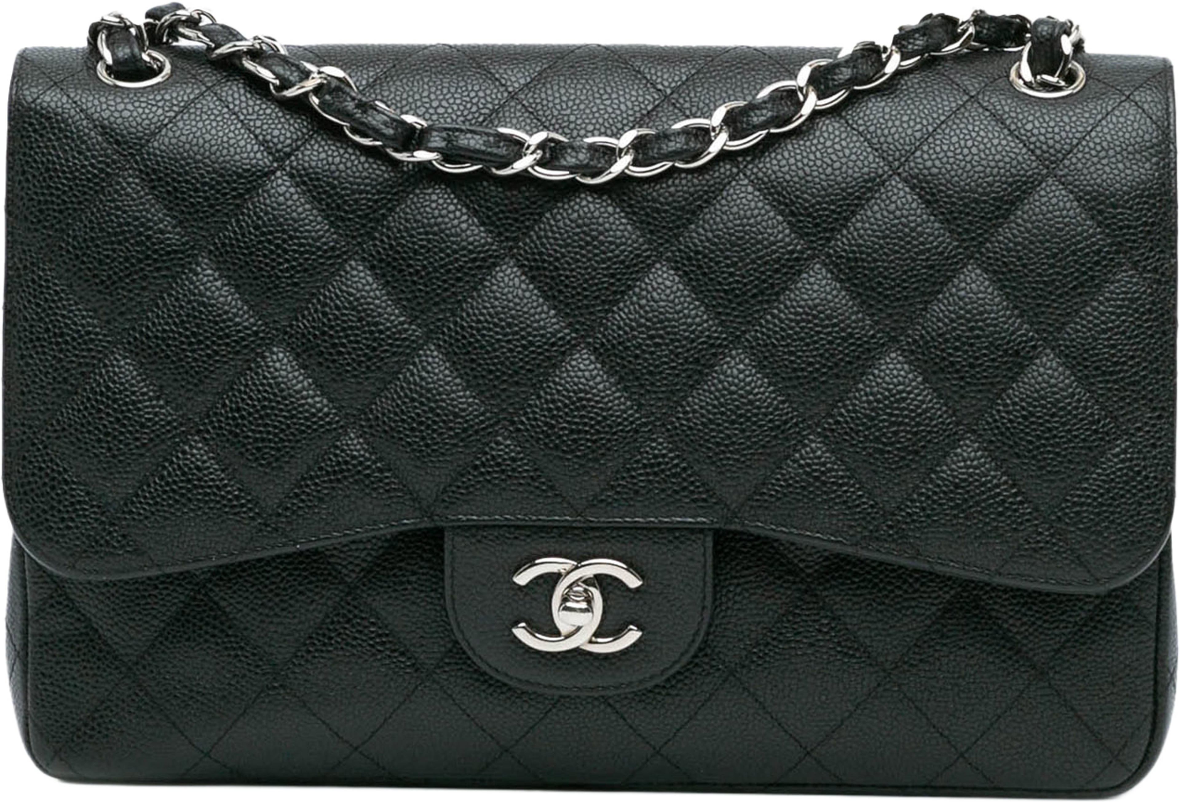 Chanel Jumbo Classic Caviar Double Flap