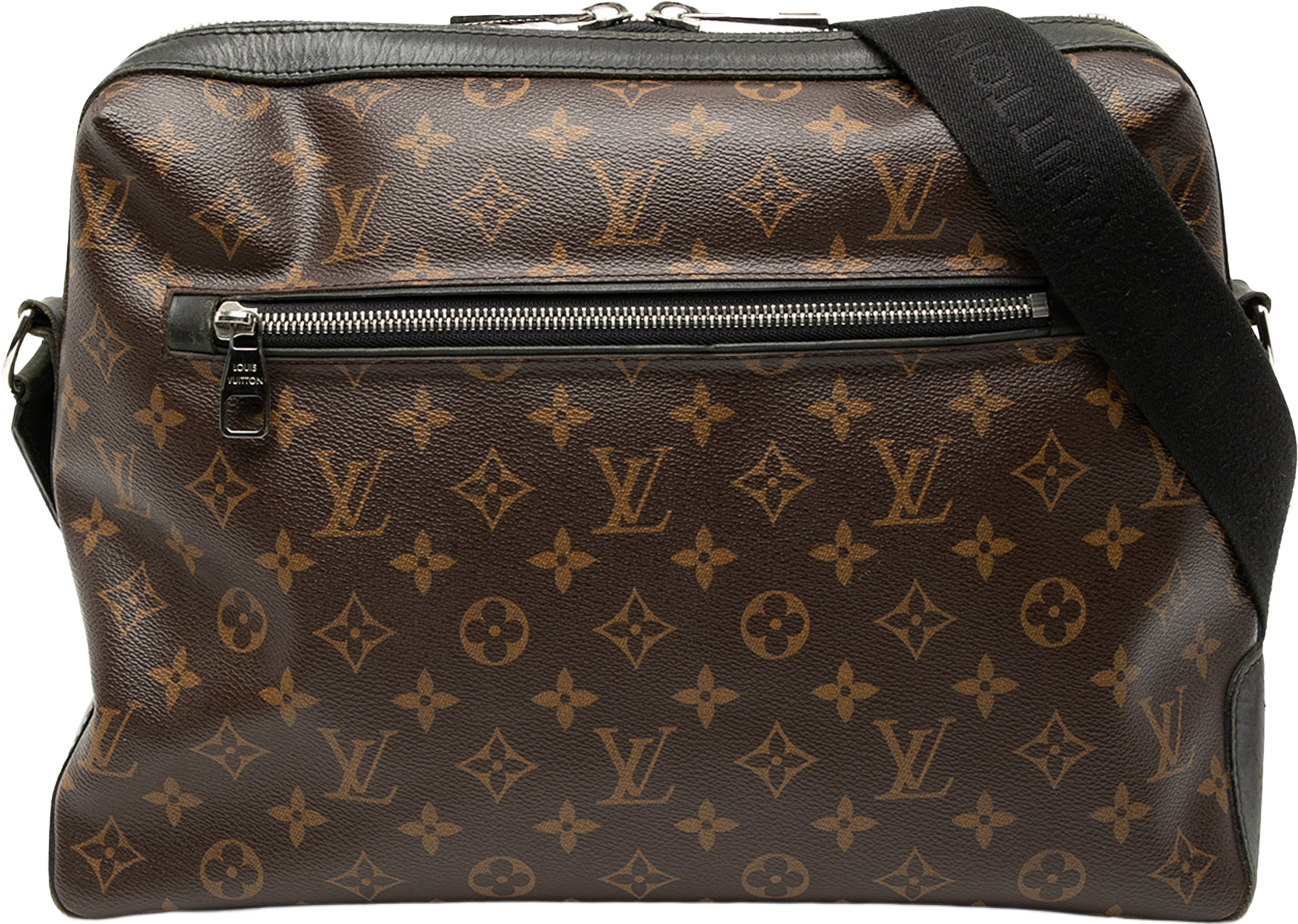 Louis Vuitton Monogram Macassar Torres Messenger Bag, från Luxclusif, i färgen brown. Klicka för att öppna bilden i stort format
