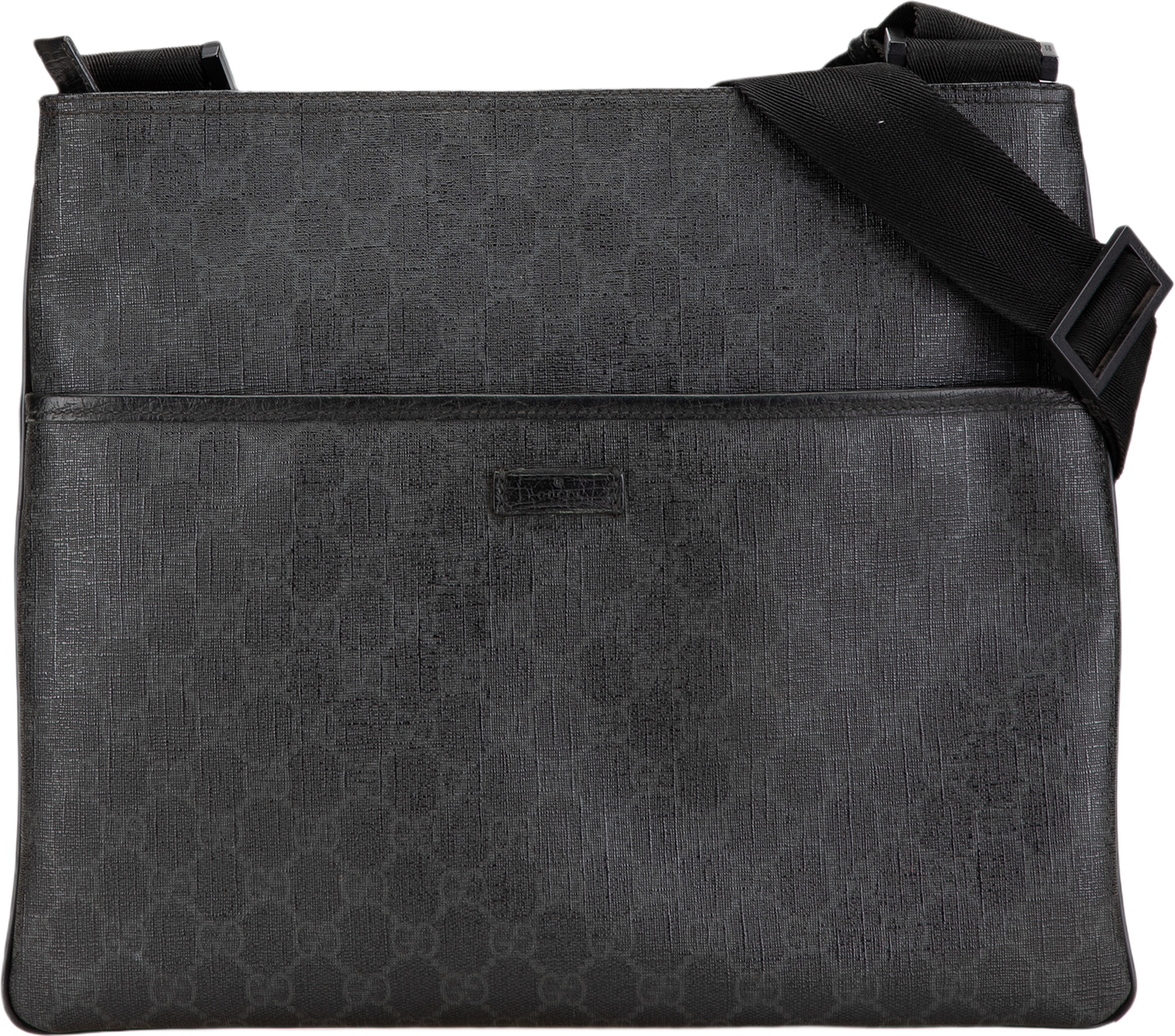 Gucci Gg Supreme Crossbody, från Luxclusif, i färgen black. Klicka för att öppna bilden i stort format