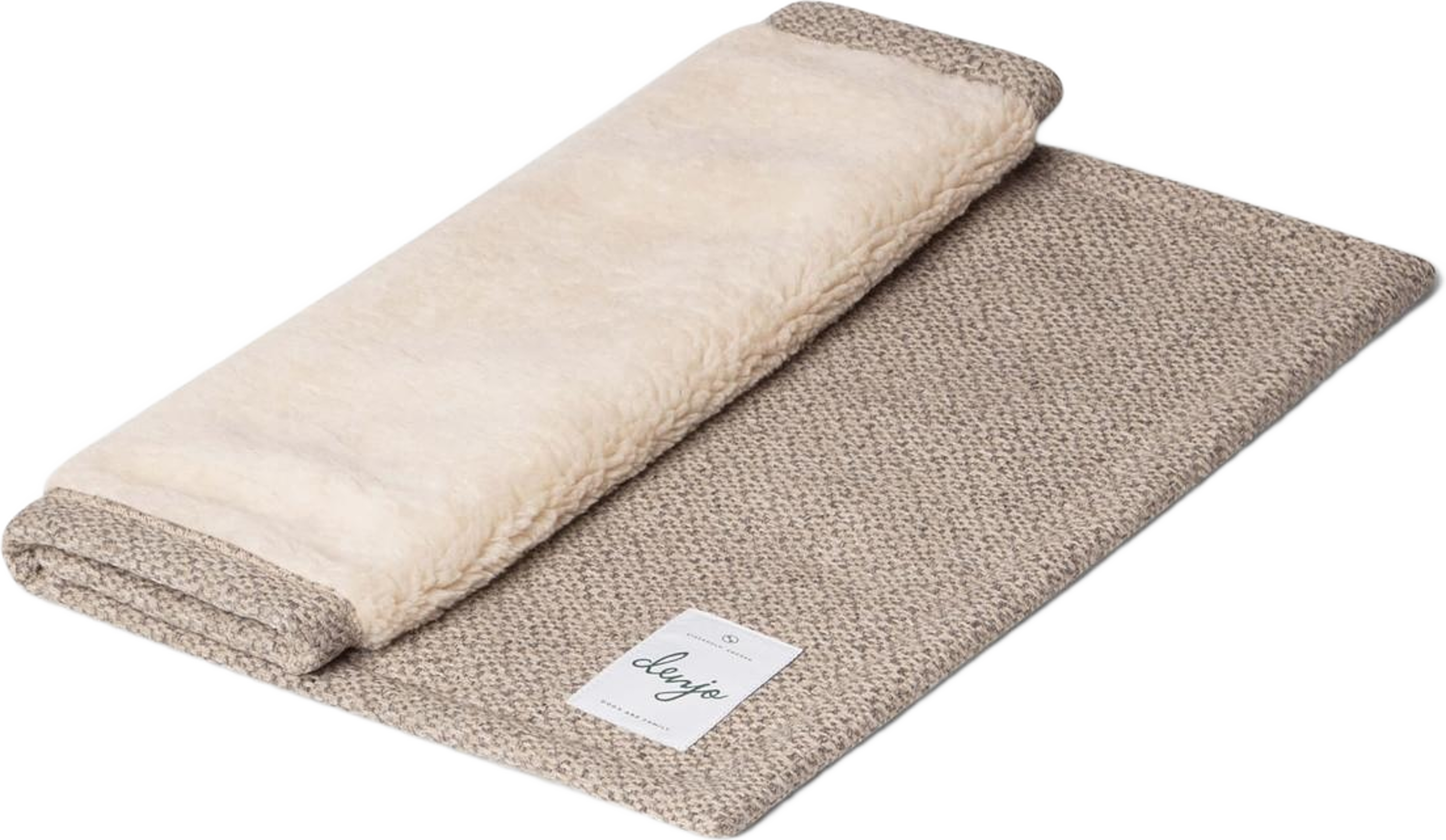 Resefilt Snuggle Greige - Denjo Dogs