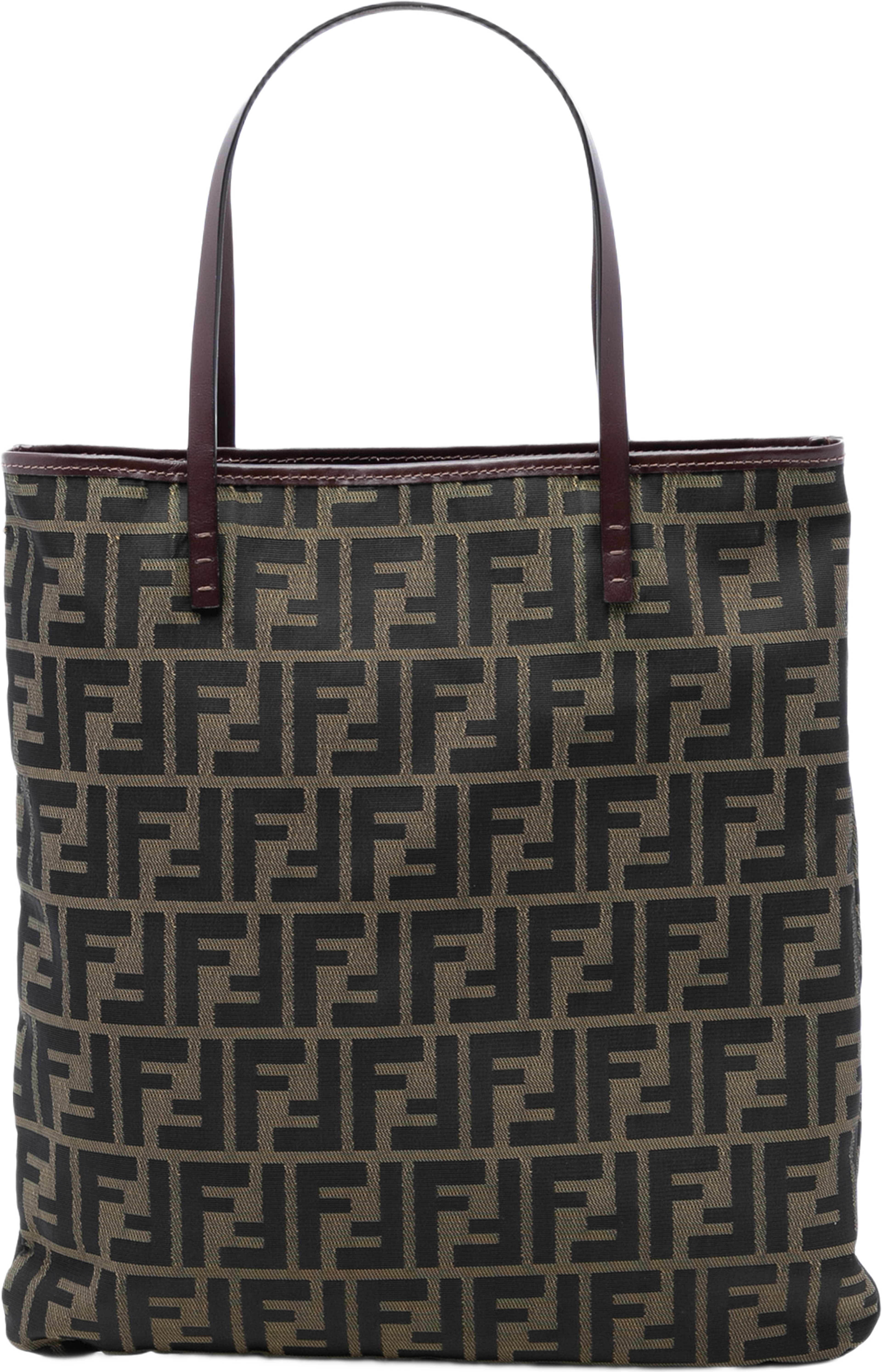 Fendi Zucca Canvas Tote, från Luxclusif, i färgen brown. Klicka för att öppna bilden i stort format