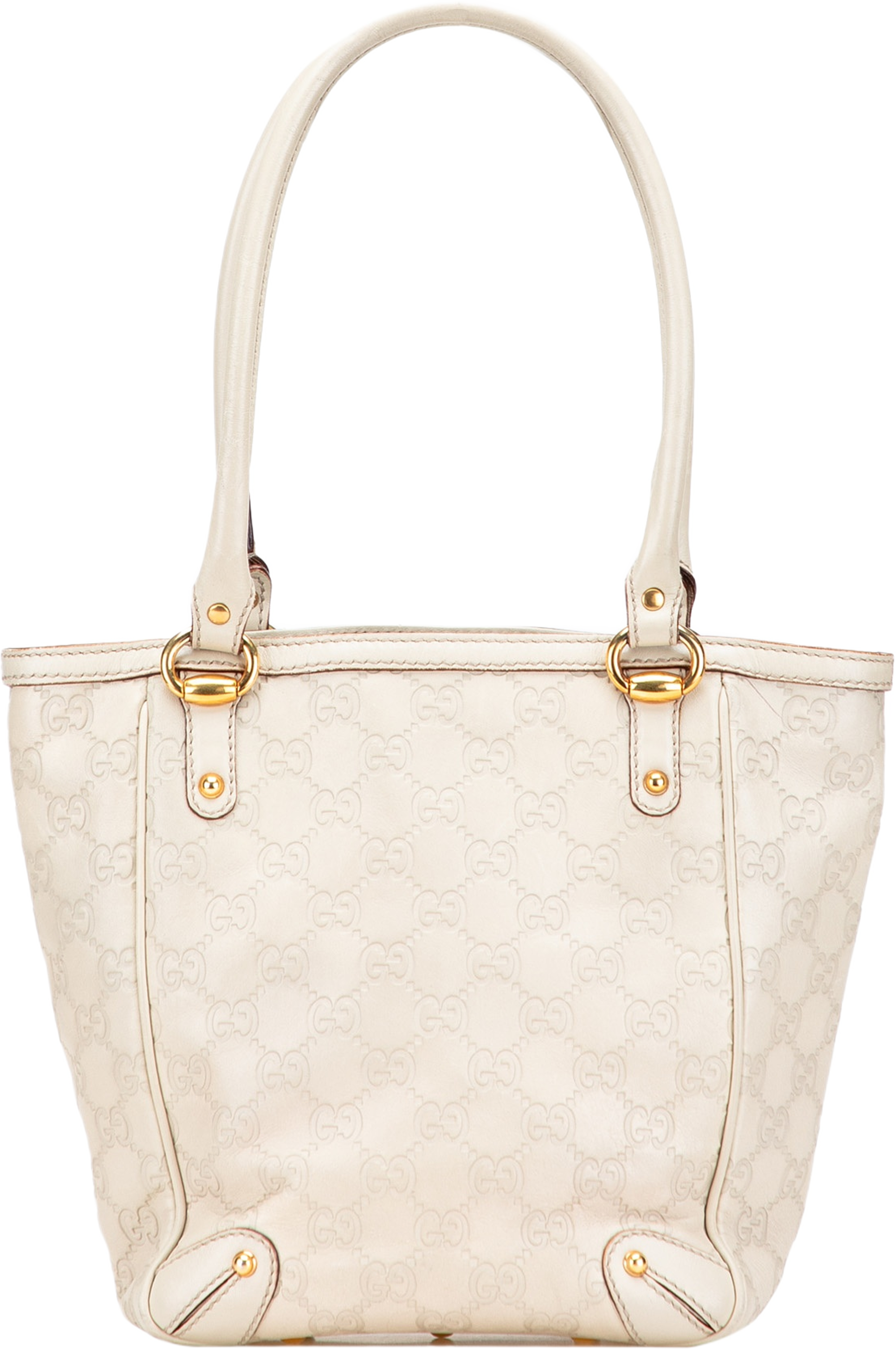 Gucci Guccissima Tote, från Luxclusif, i färgen light beige. Klicka för att öppna bilden i stort format