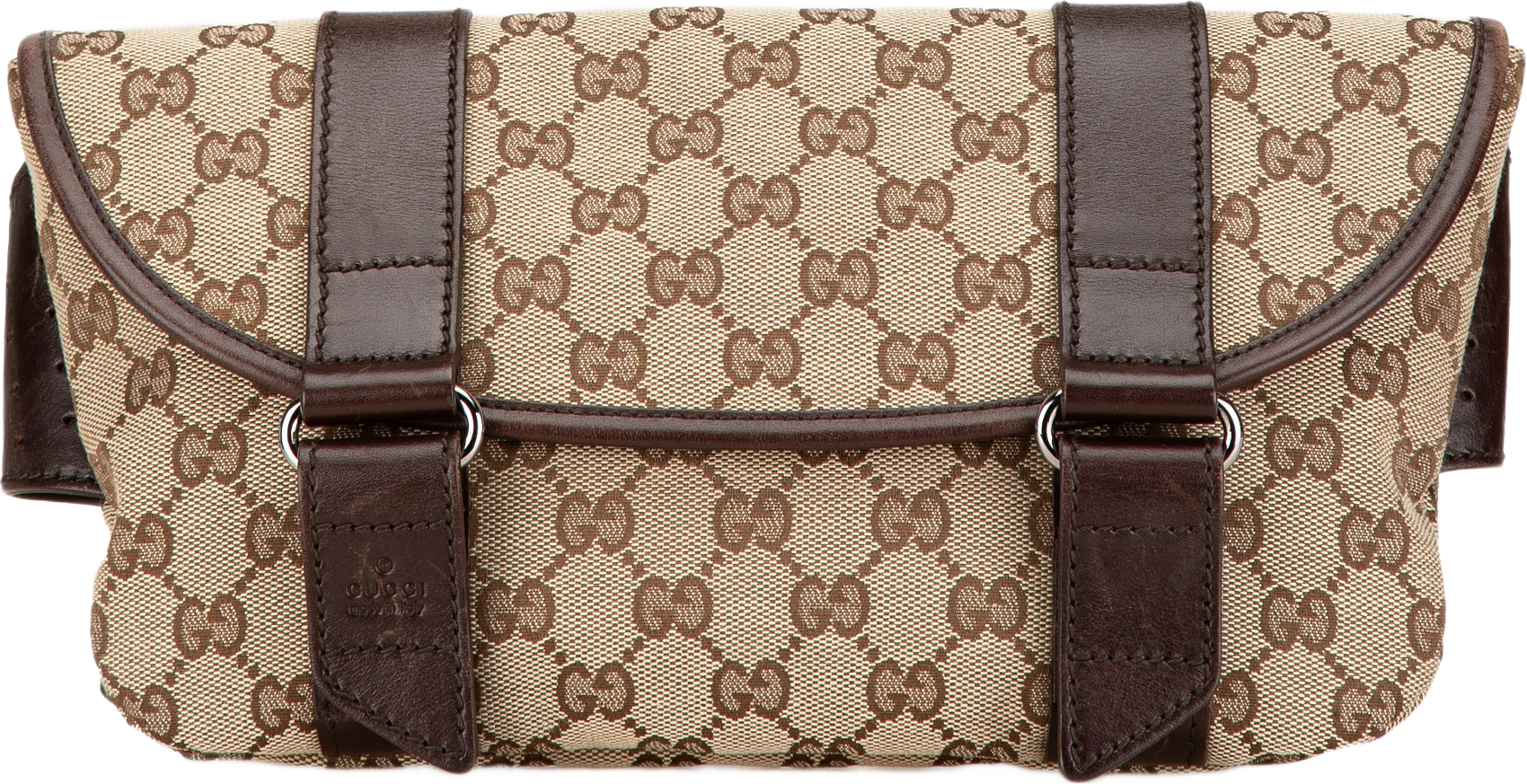 Gucci Gg Canvas Belt Bag, från Luxclusif, i färgen beige. Klicka för att öppna bilden i stort format