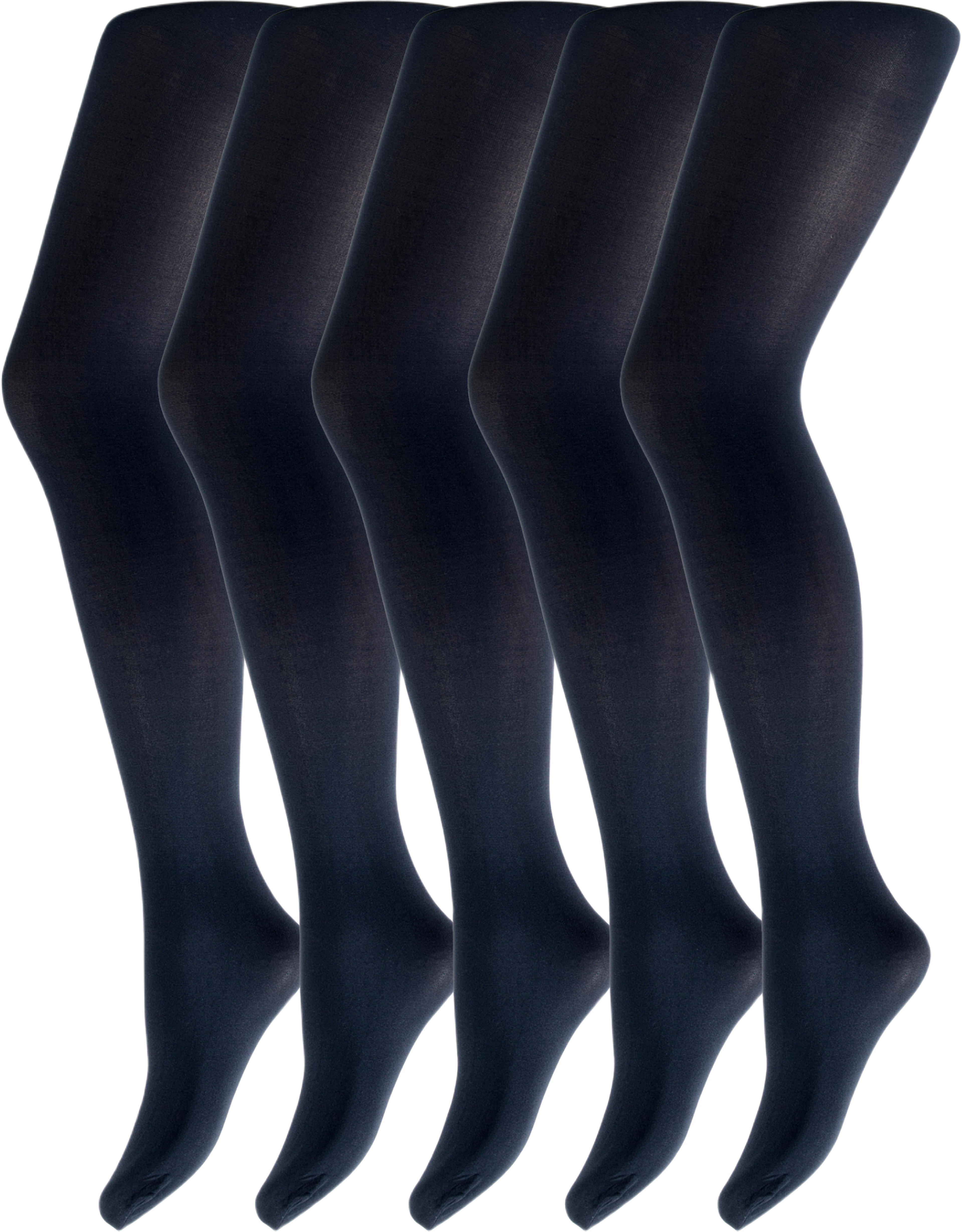 Strumpbyxor | Mikrofiber | 5-pack | 40 Denier | Marin