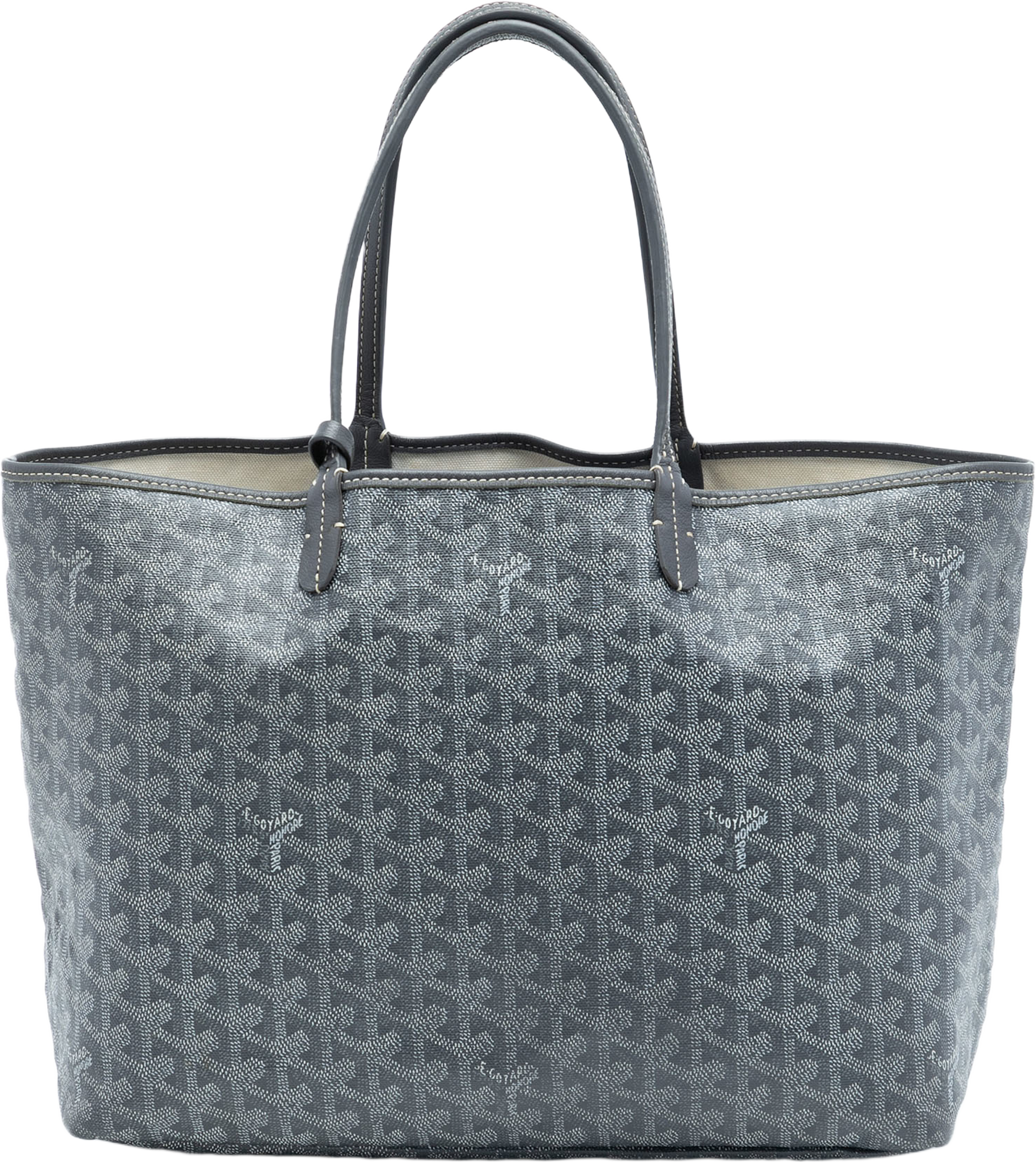 Goyard Goyardine Saint Louis Pm, från Luxclusif, i färgen gray. Klicka för att öppna bilden i stort format