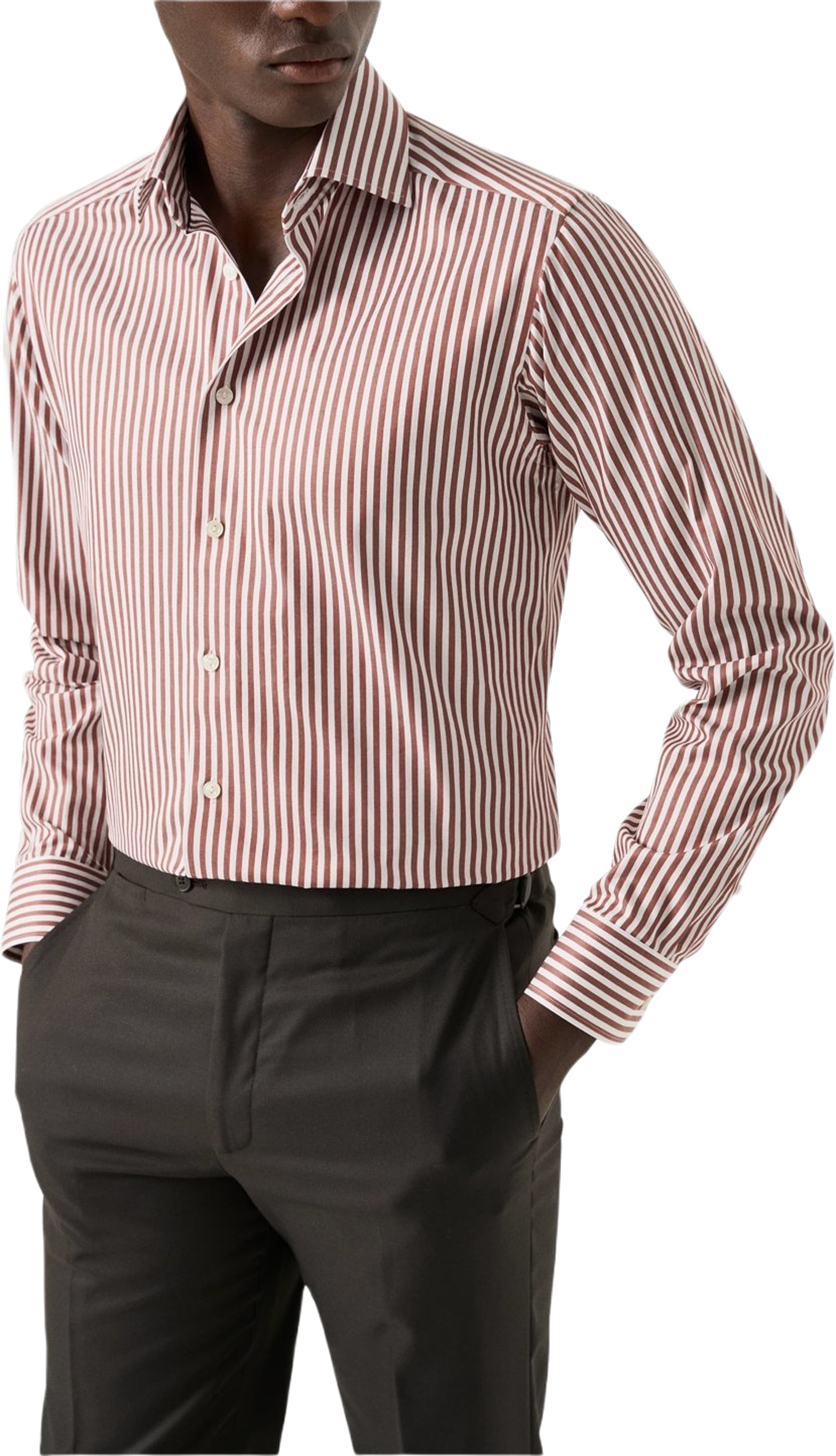 Bengalrandig Signature Twill-skjorta Slim Fit