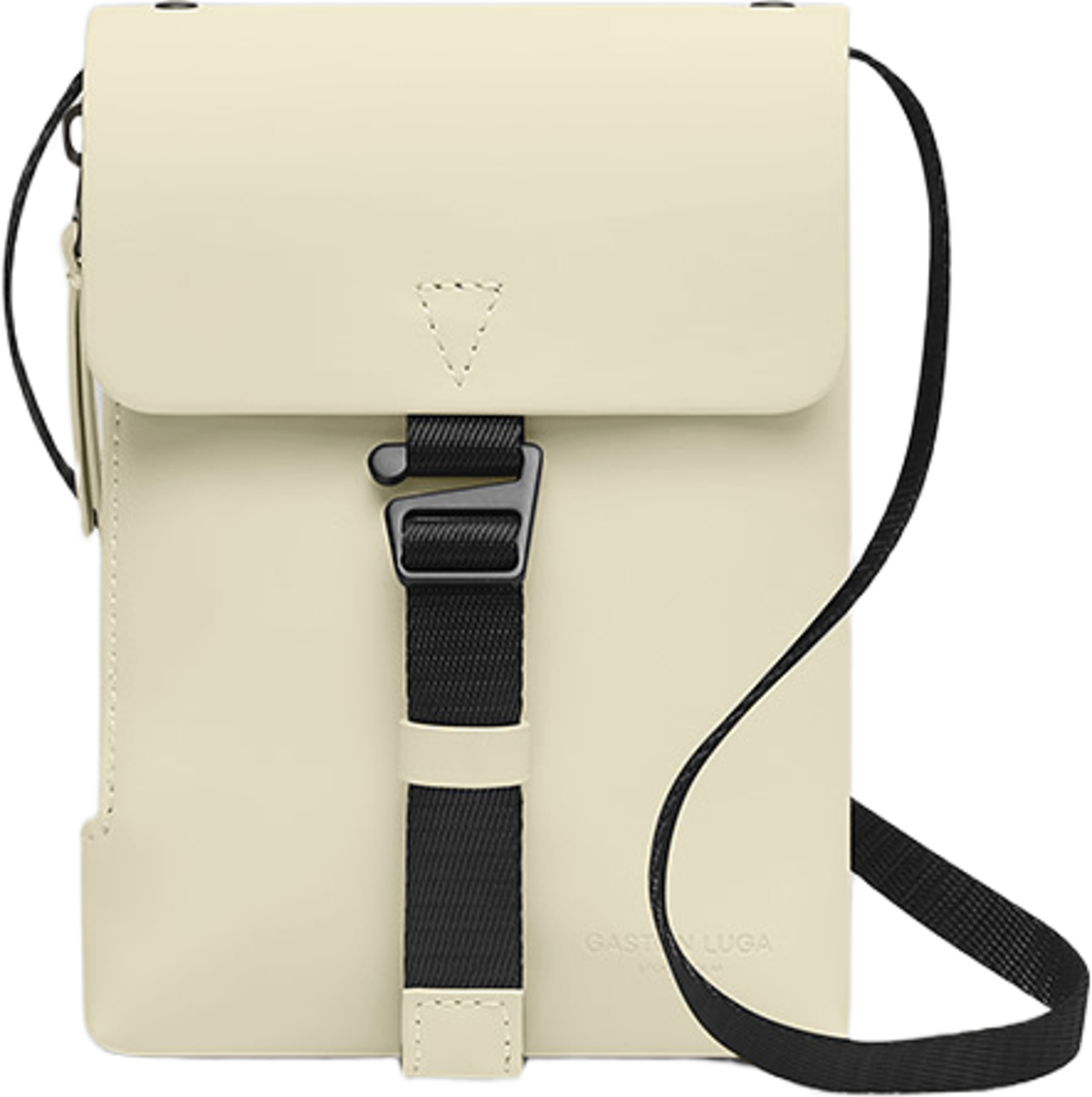 Spläsh Mini Crossbody Bag, från Gaston Luga, i färgen lemonade. Klicka för att öppna bilden i stort format