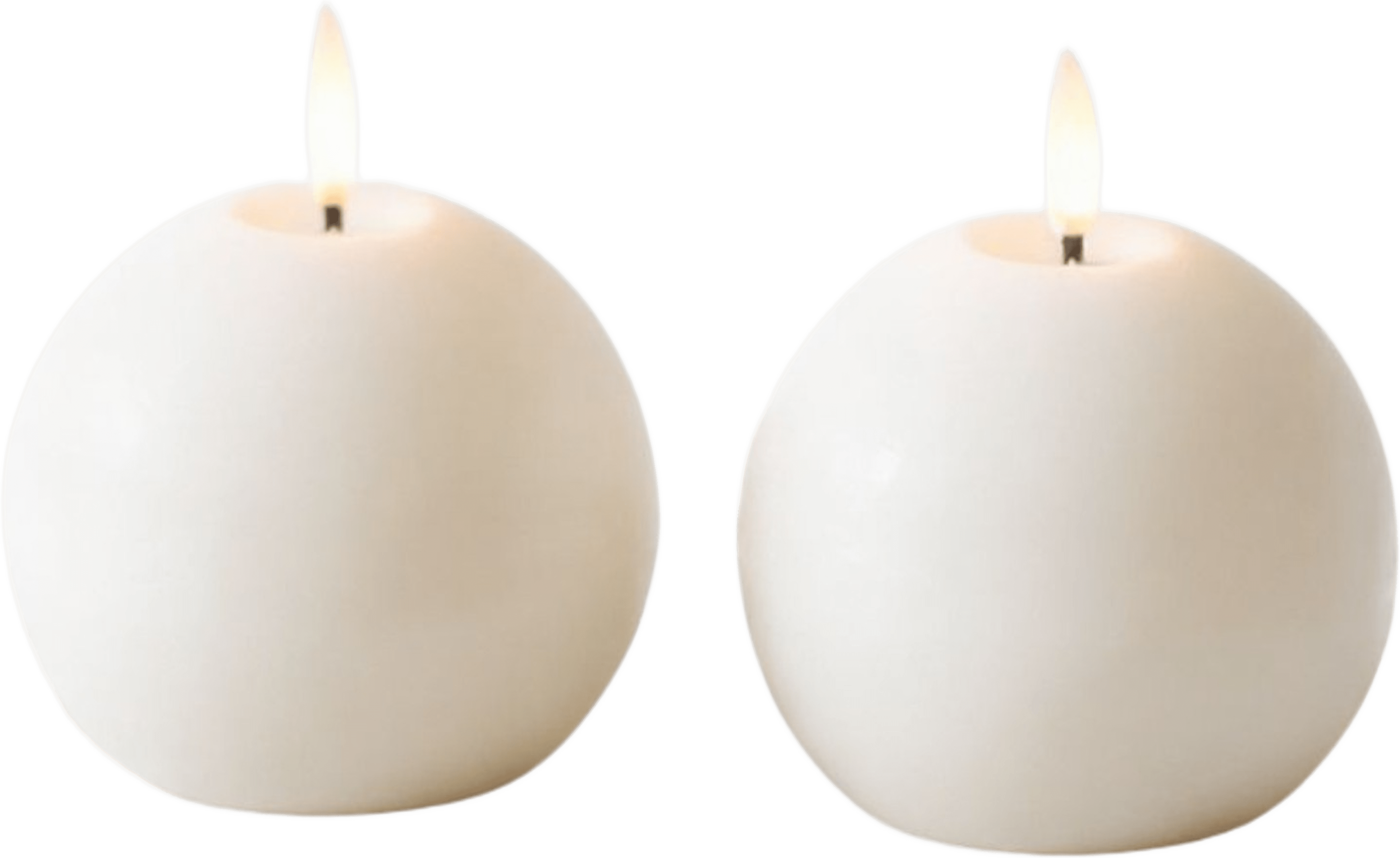Luna Led-kulljus. 2 St., från Led Nordic, i färgen vit. Klicka för att öppna bilden i stort format