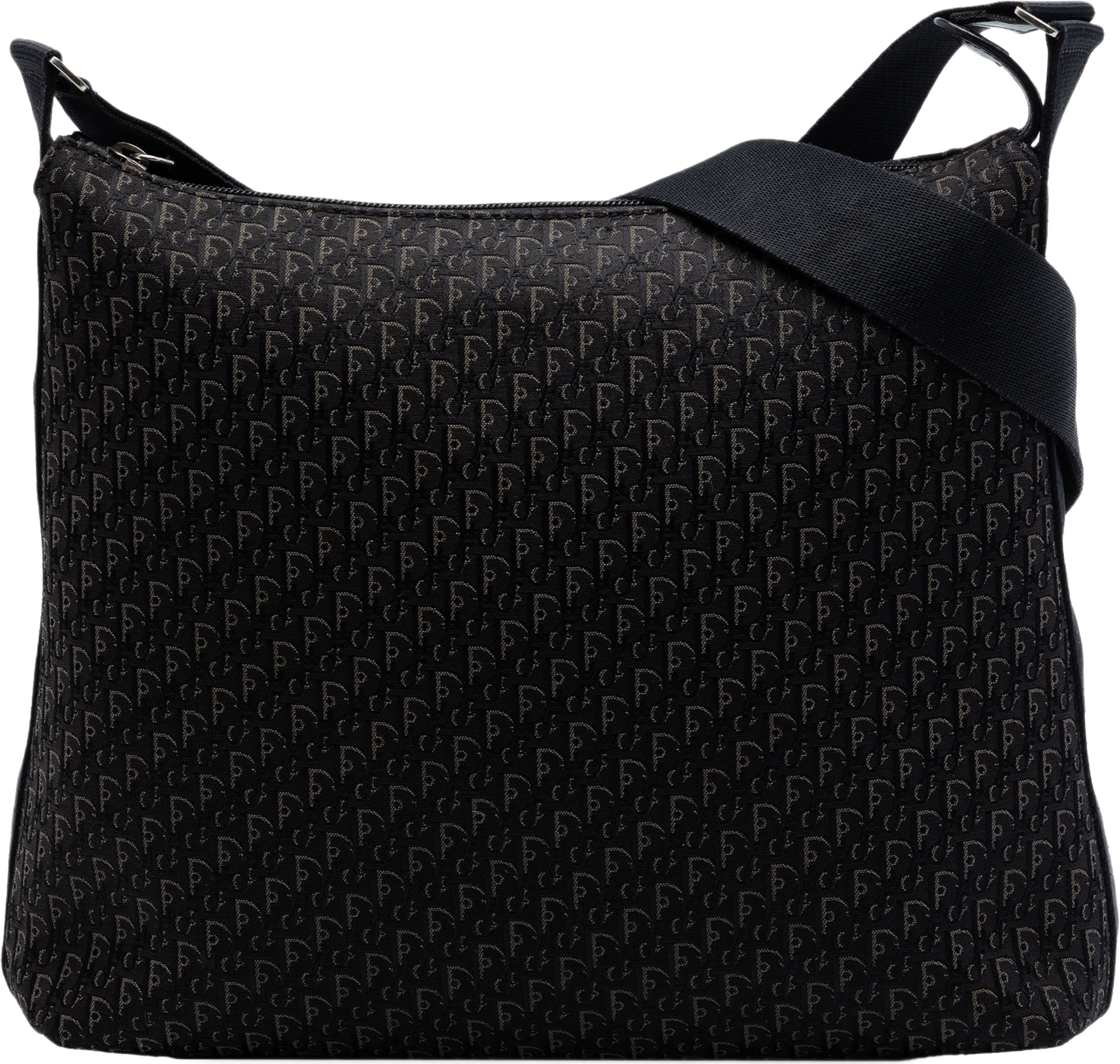 Dior Diorissimo Trotter Canvas Crossbody, från Luxclusif, i färgen black. Klicka för att öppna bilden i stort format