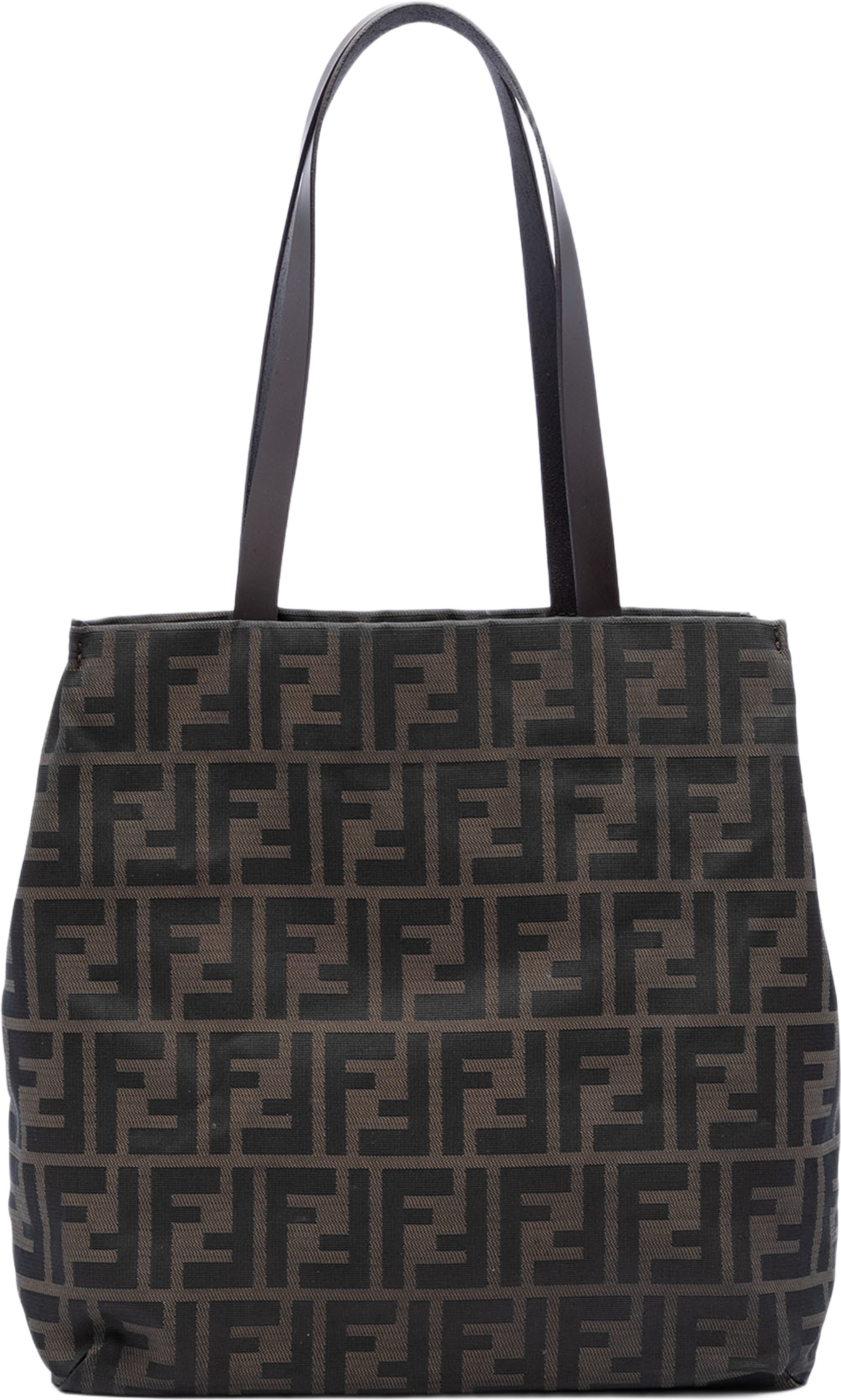 Fendi Zucca Canvas Tote, från Luxclusif, i färgen brun. Klicka för att öppna bilden i stort format