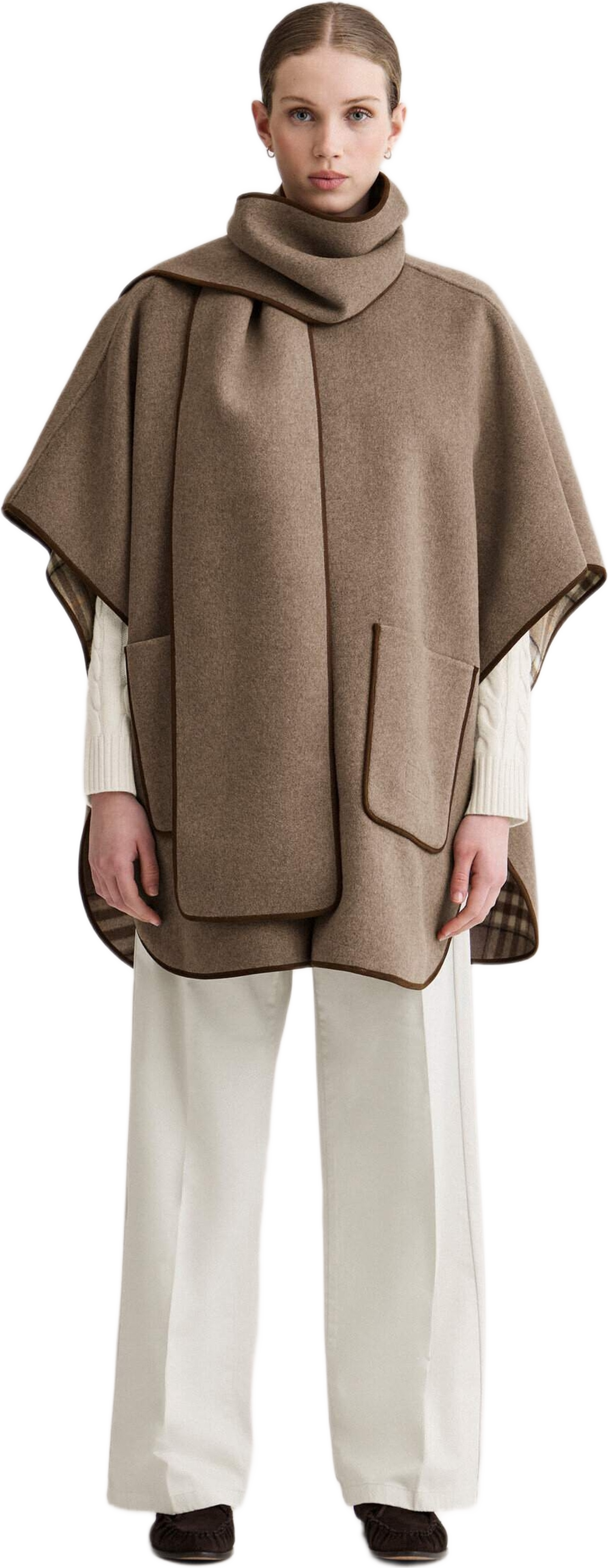 Joanne Cape, från Newhouse, i färgen brun. Klicka för att öppna bilden i stort format
